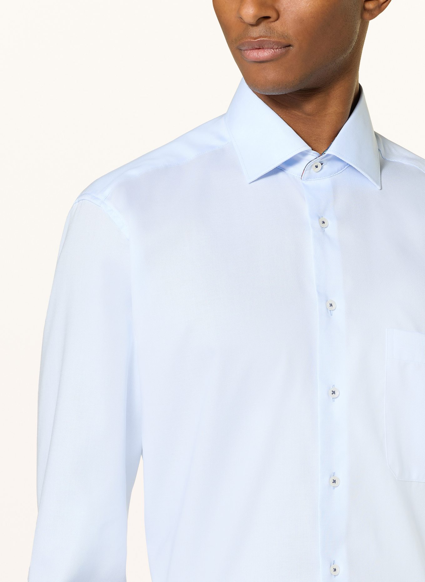ETERNA Shirt comfort fit: LIGHT BLUE