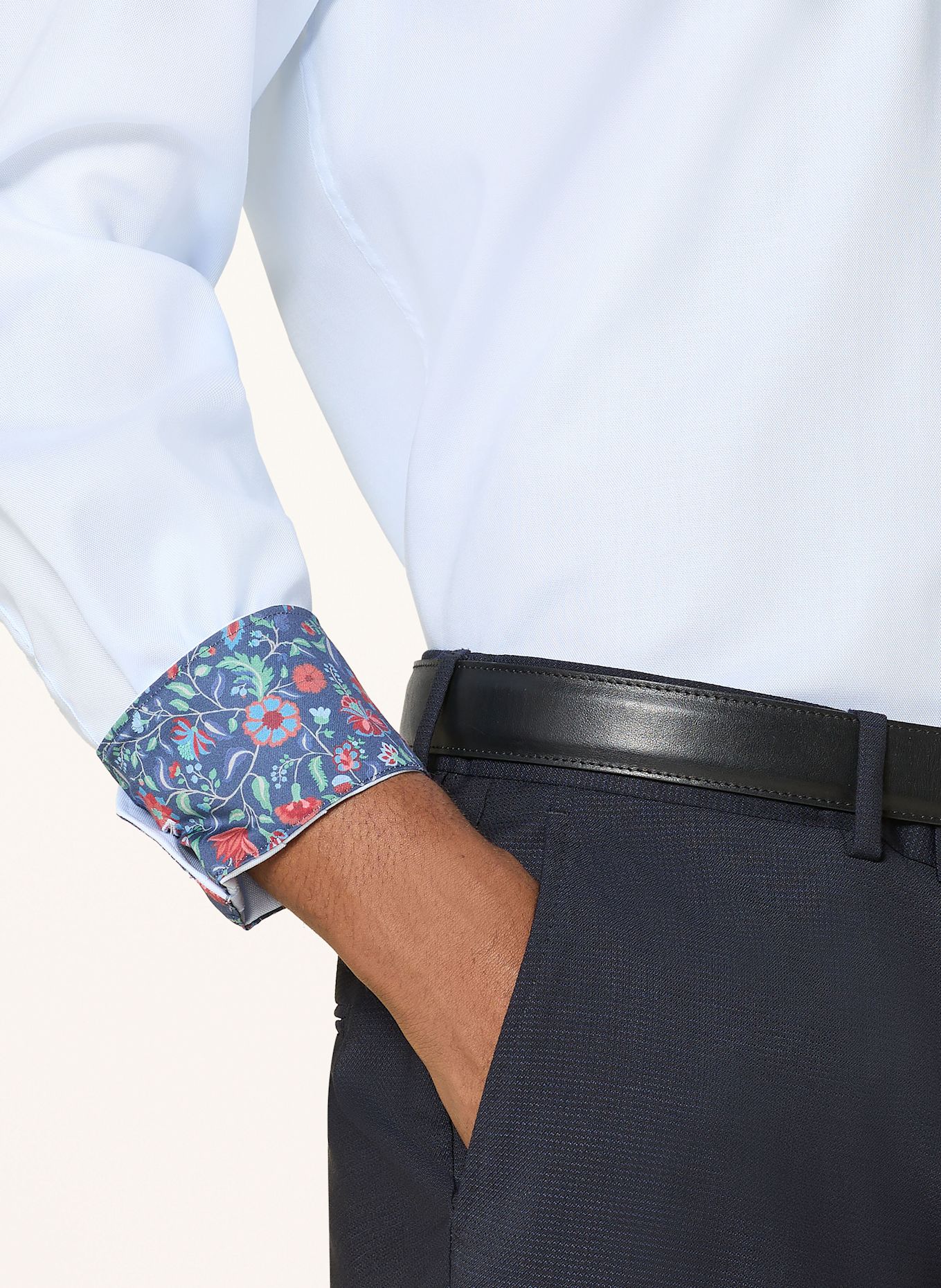 ETERNA Shirt comfort fit: LIGHT BLUE