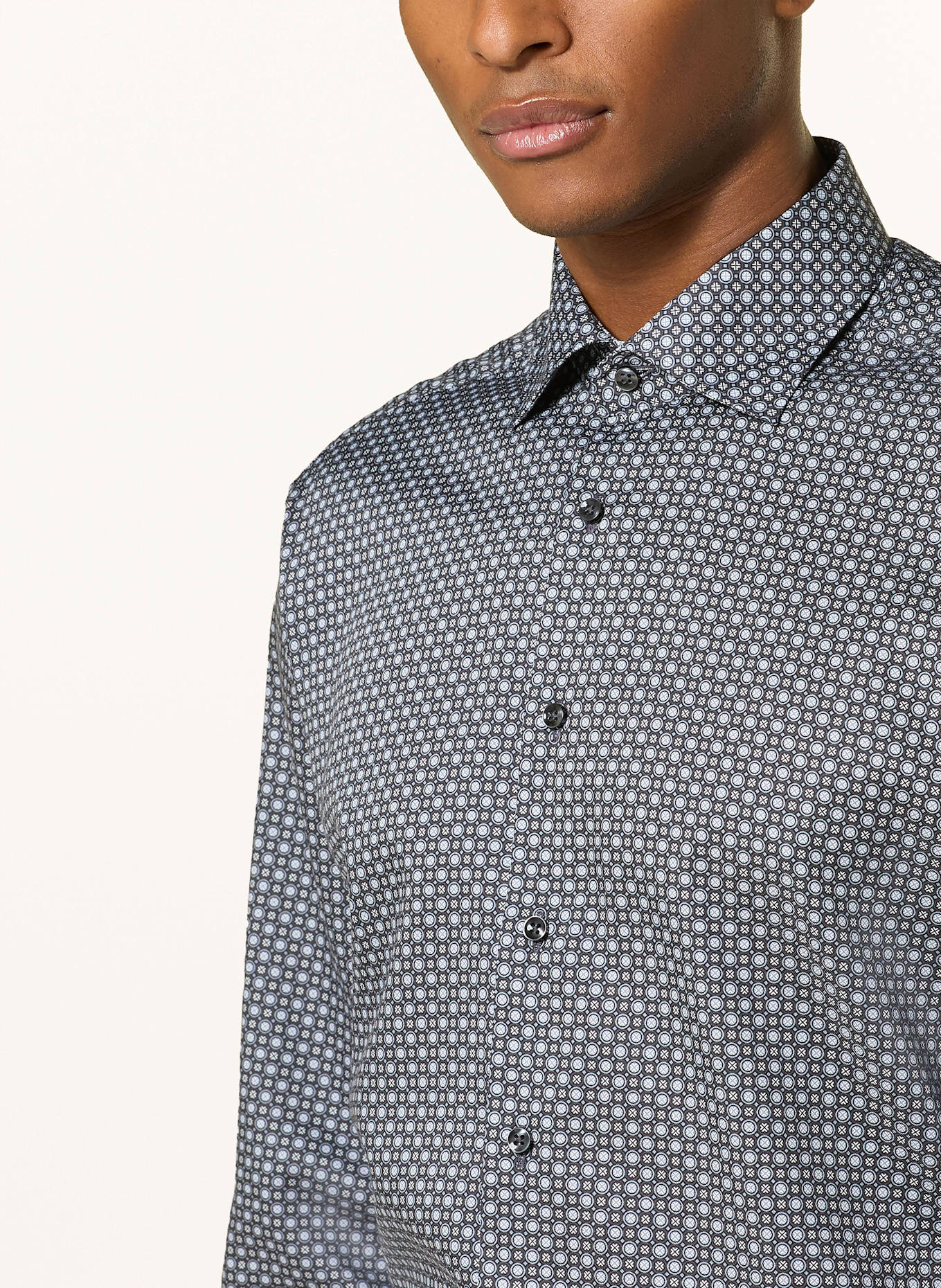 ETERNA Shirt modern fit: DARK GRAY