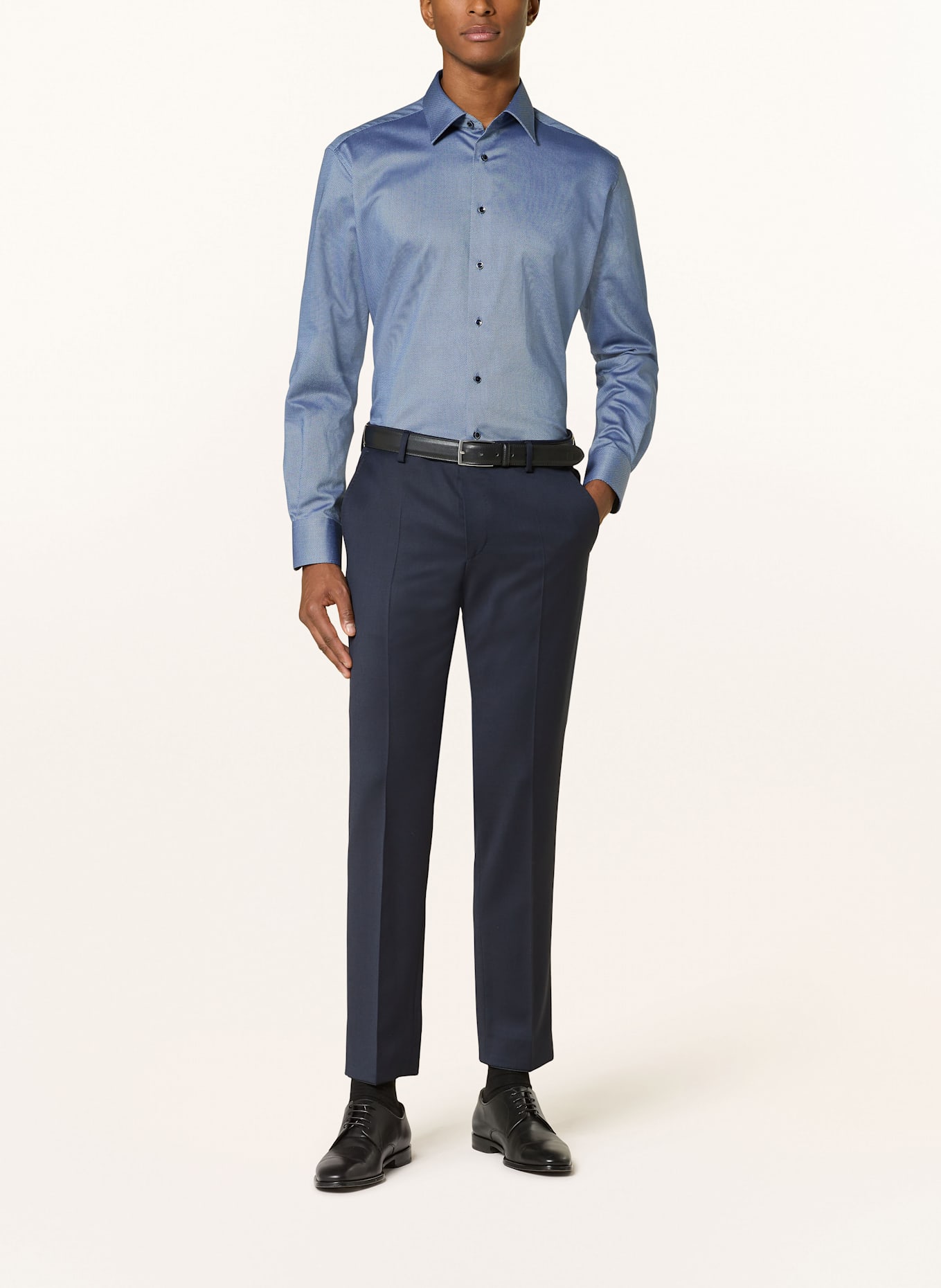 ETERNA Shirt modern fit: DARK BLUE
