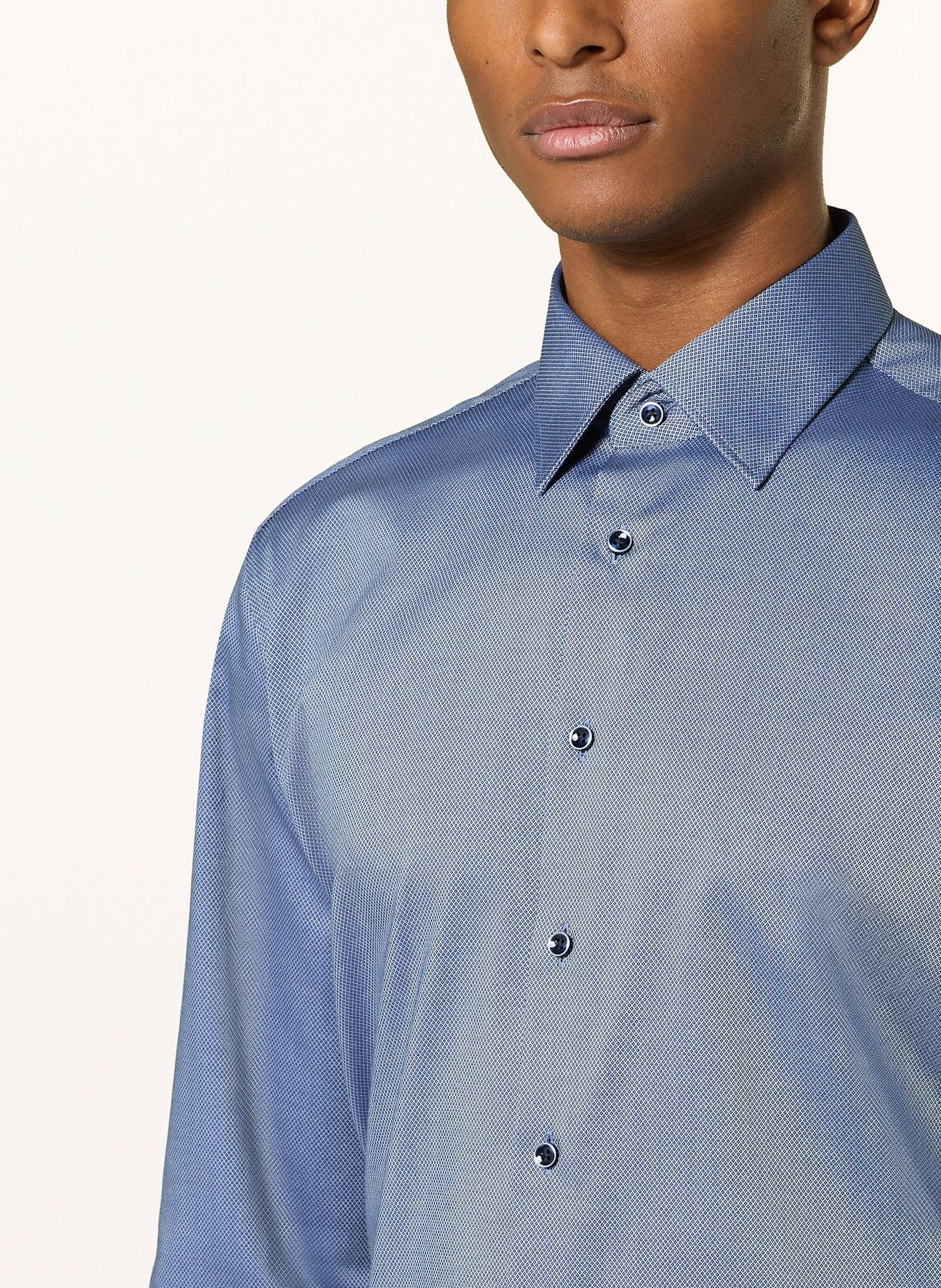 ETERNA Shirt modern fit: DARK BLUE