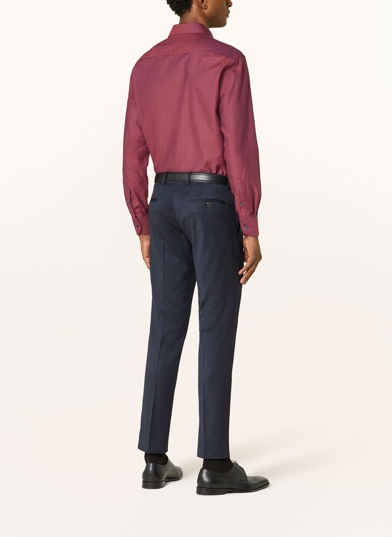 ETERNA Shirt modern fit: DARK RED