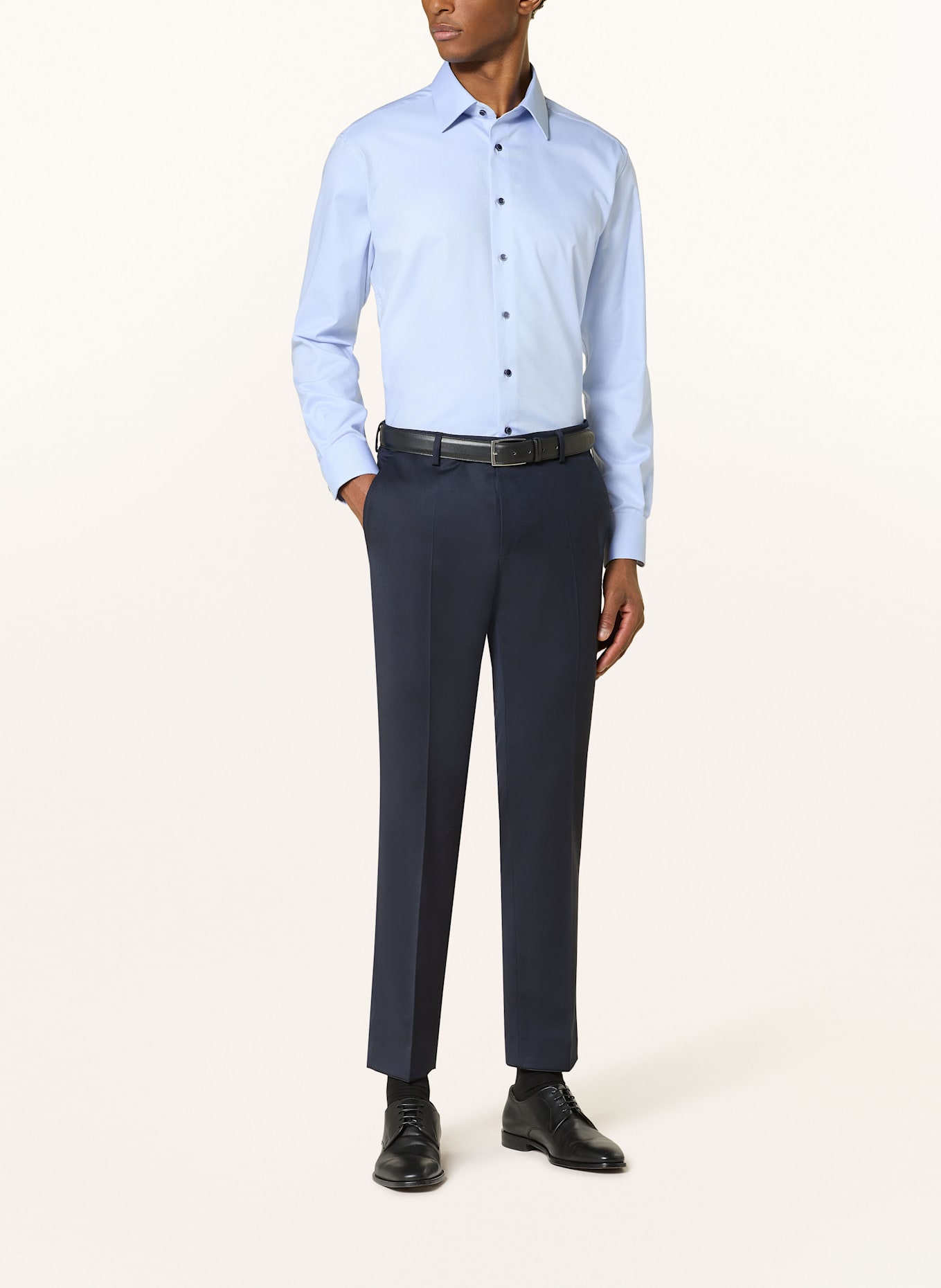 ETERNA Shirt modern fit: LIGHT BLUE