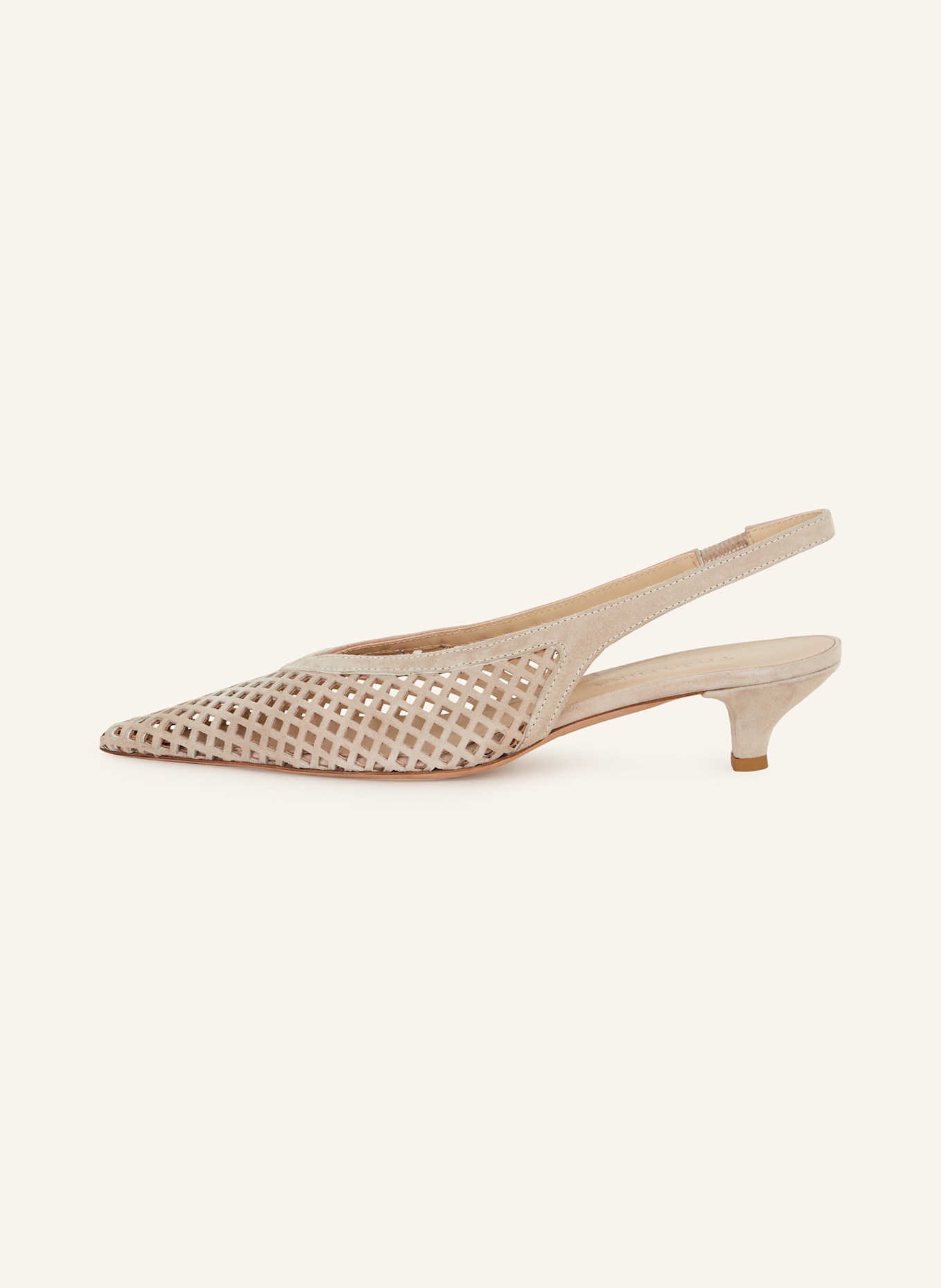 THEA MIKA Slingback pumps VIRNA 30: TAUPE