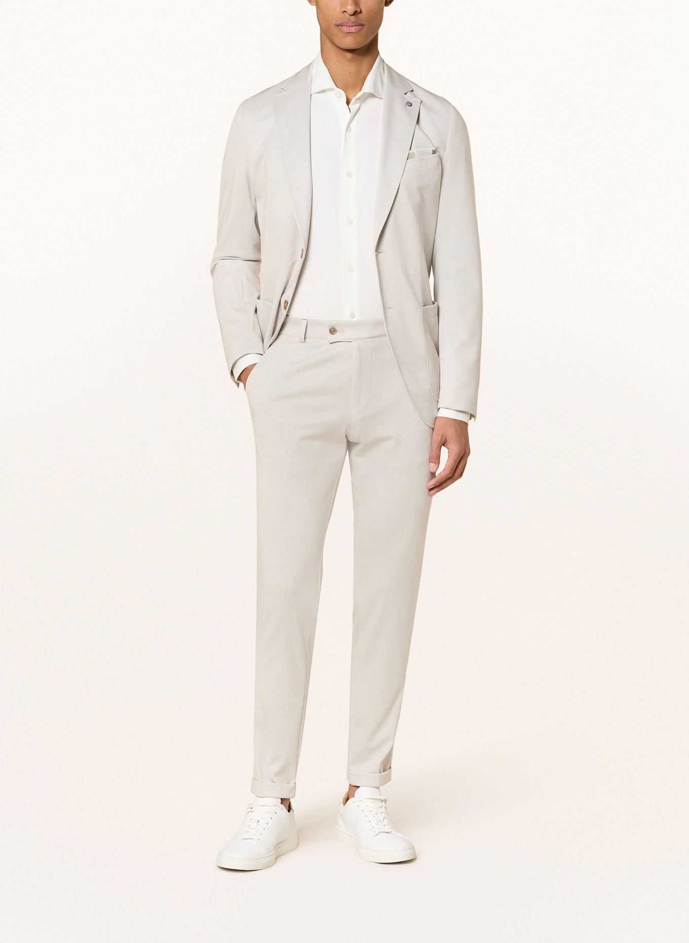 CG - CLUB of GENTS Anzughose CG CLOW-J Slim Fit: 21 HELLBEIGE