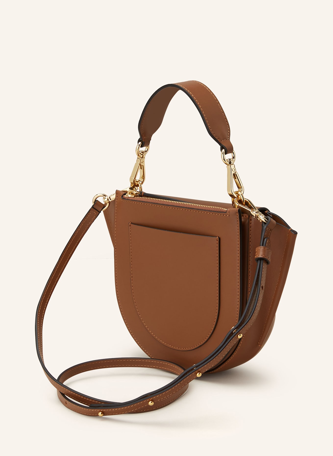 WANDLER Umhängetasche HORTENSIA MINI: BRAUN