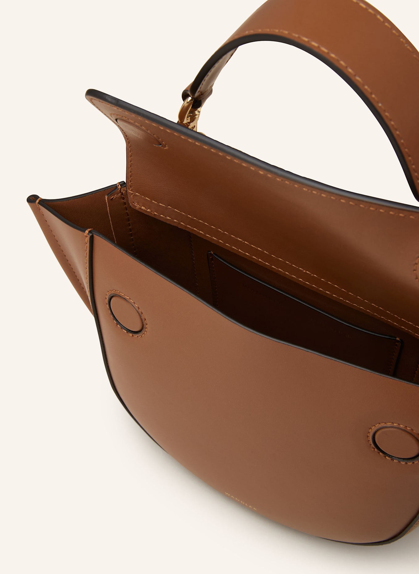 WANDLER Umhängetasche HORTENSIA MINI: BRAUN