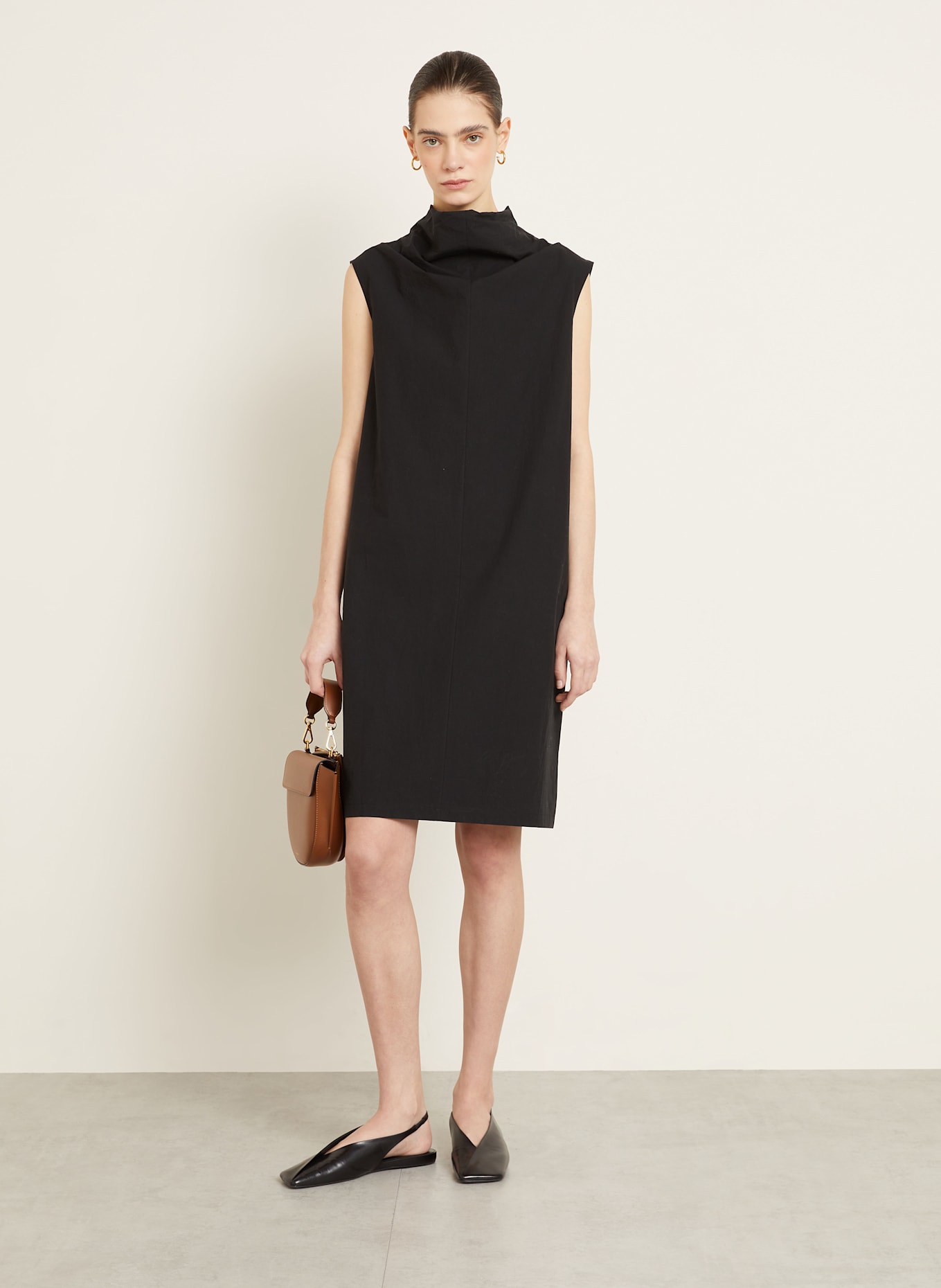 WANDLER Umhängetasche HORTENSIA MINI: BRAUN