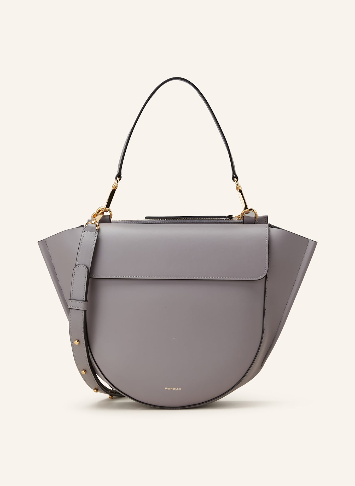 WANDLER Handtasche HORTENSIA MEDIUM: GRAU