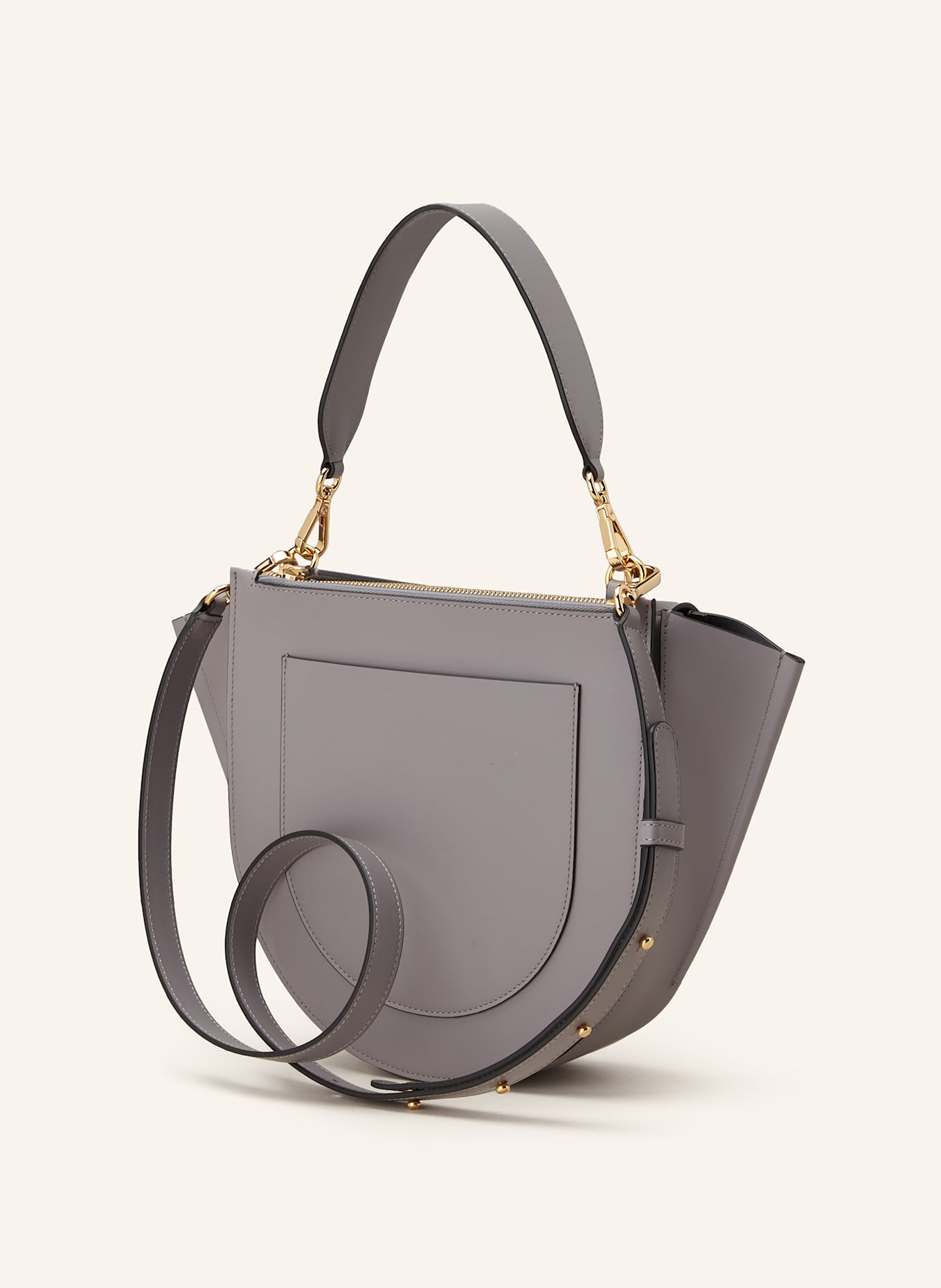 WANDLER Handtasche HORTENSIA MEDIUM: GRAU