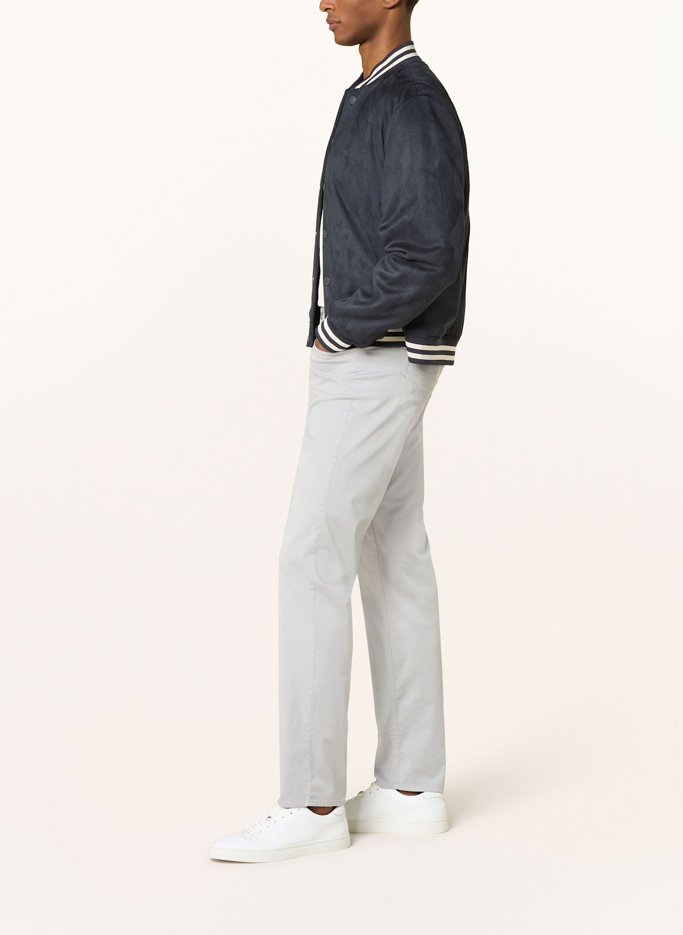 BRAX Hose CADIZ U Straight Fit: 07 PLATIN