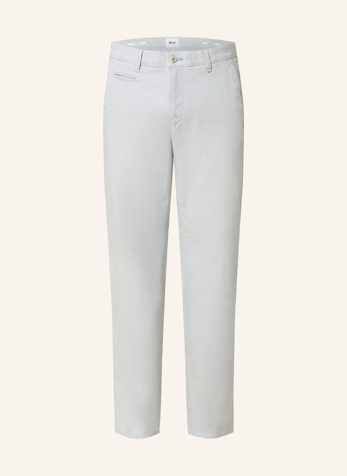 BRAX Pantalon chino FABIO coupe moderne: GRIS CLAIR