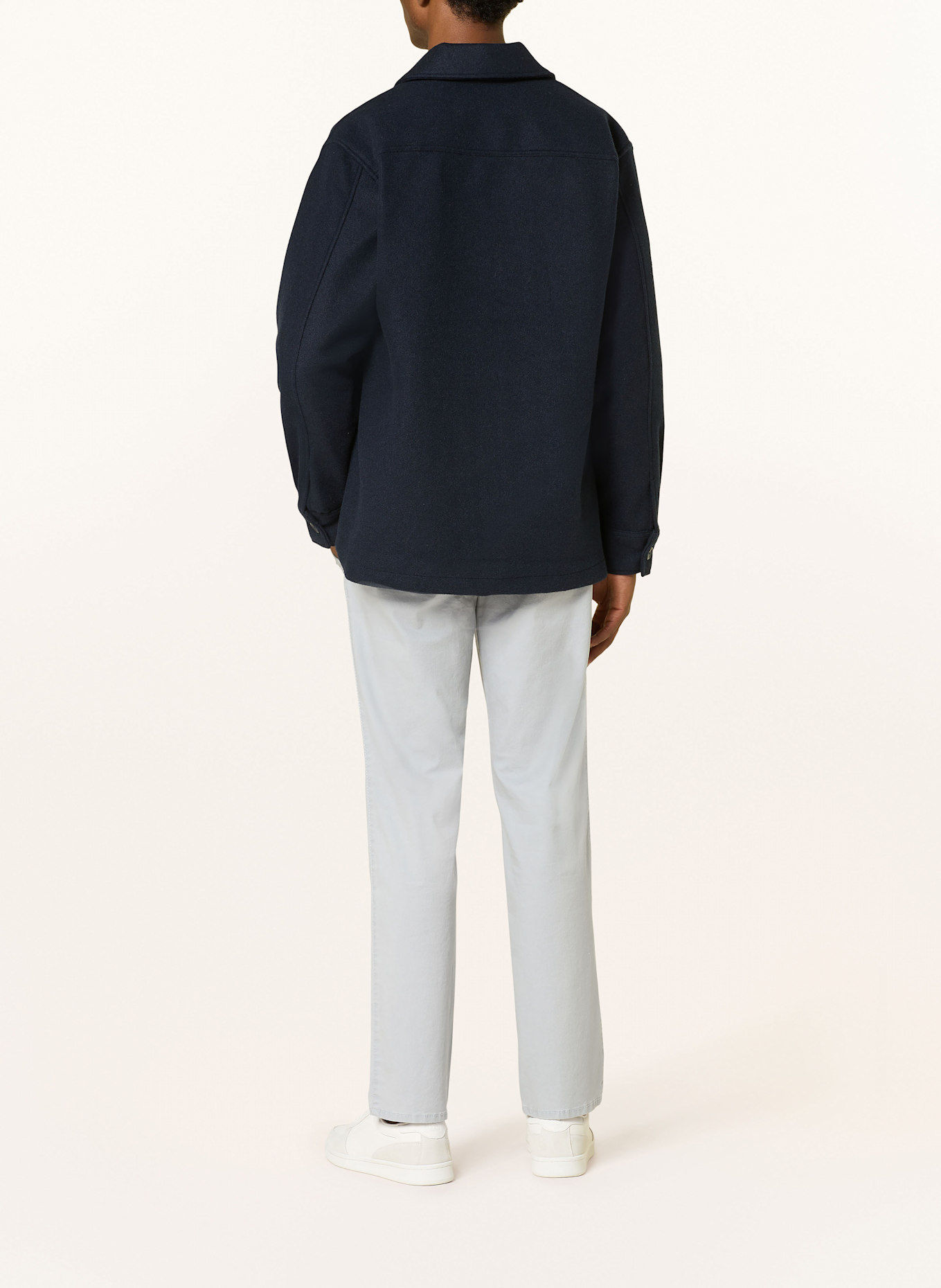 BRAX Pantalon chino FABIO coupe moderne: GRIS CLAIR