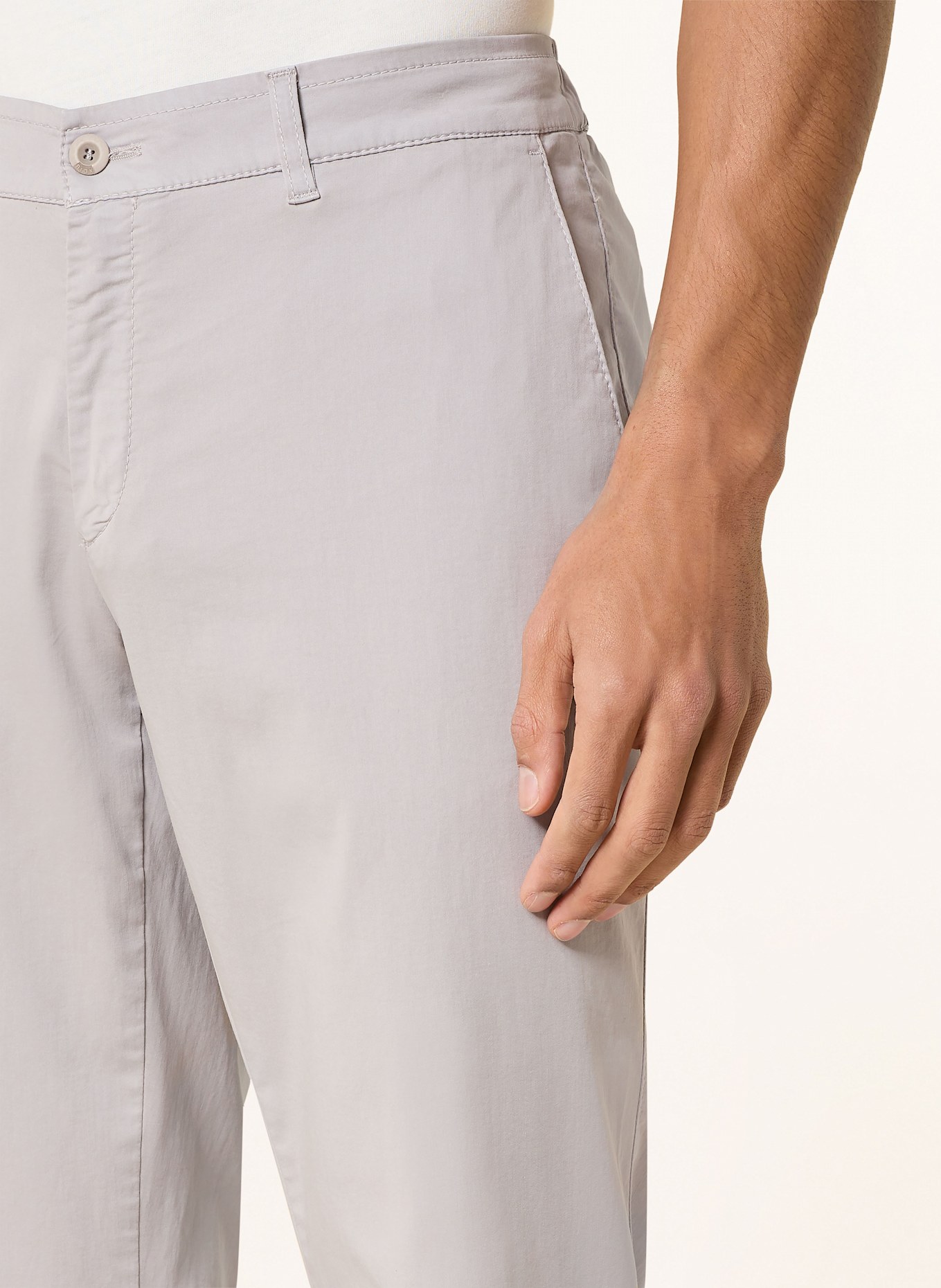 BRAX Chino PHIL Regular Fit: HELLGRAU