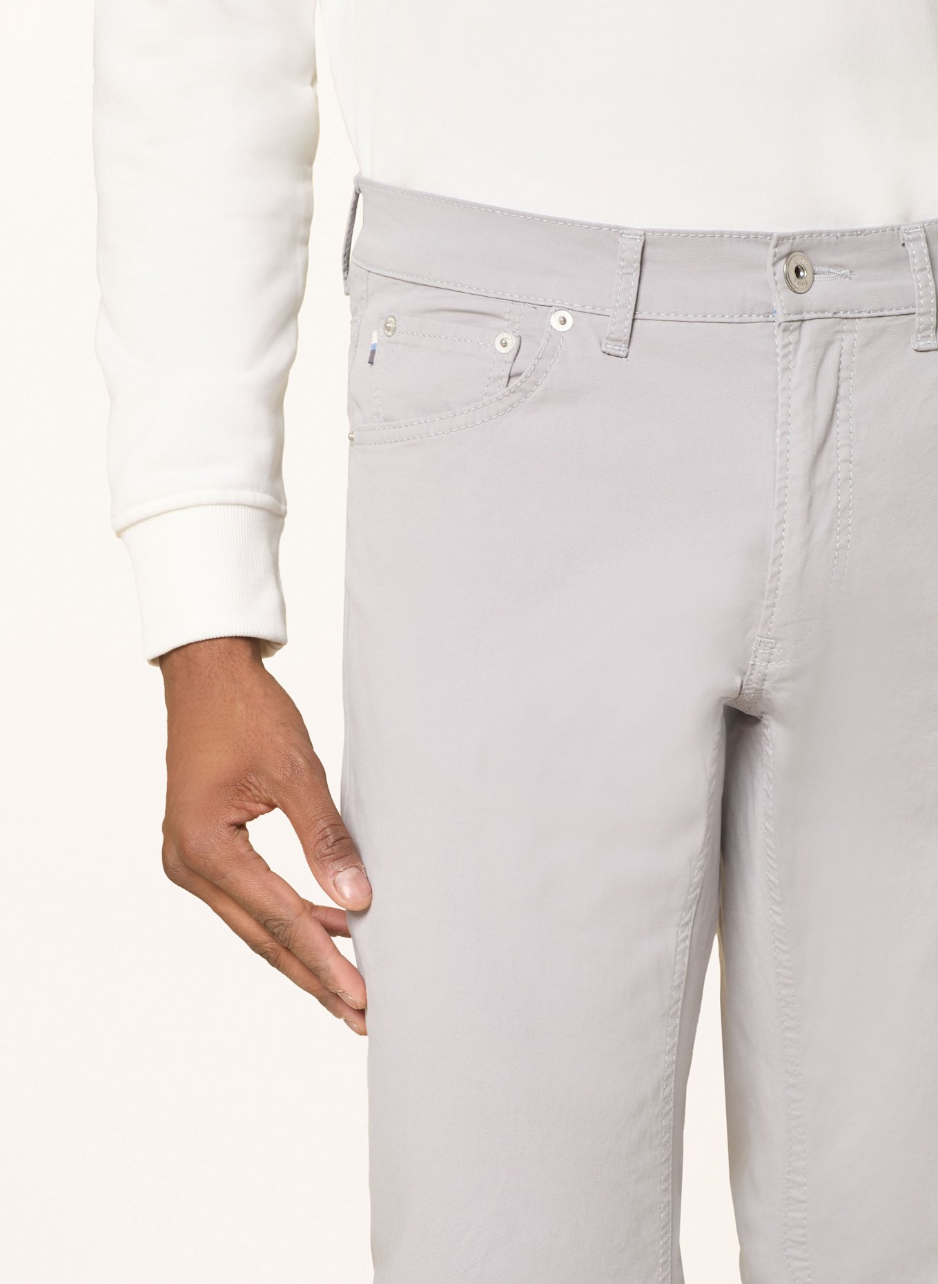 BRAX Hose CHUCK Modern Fit: HELLGRAU