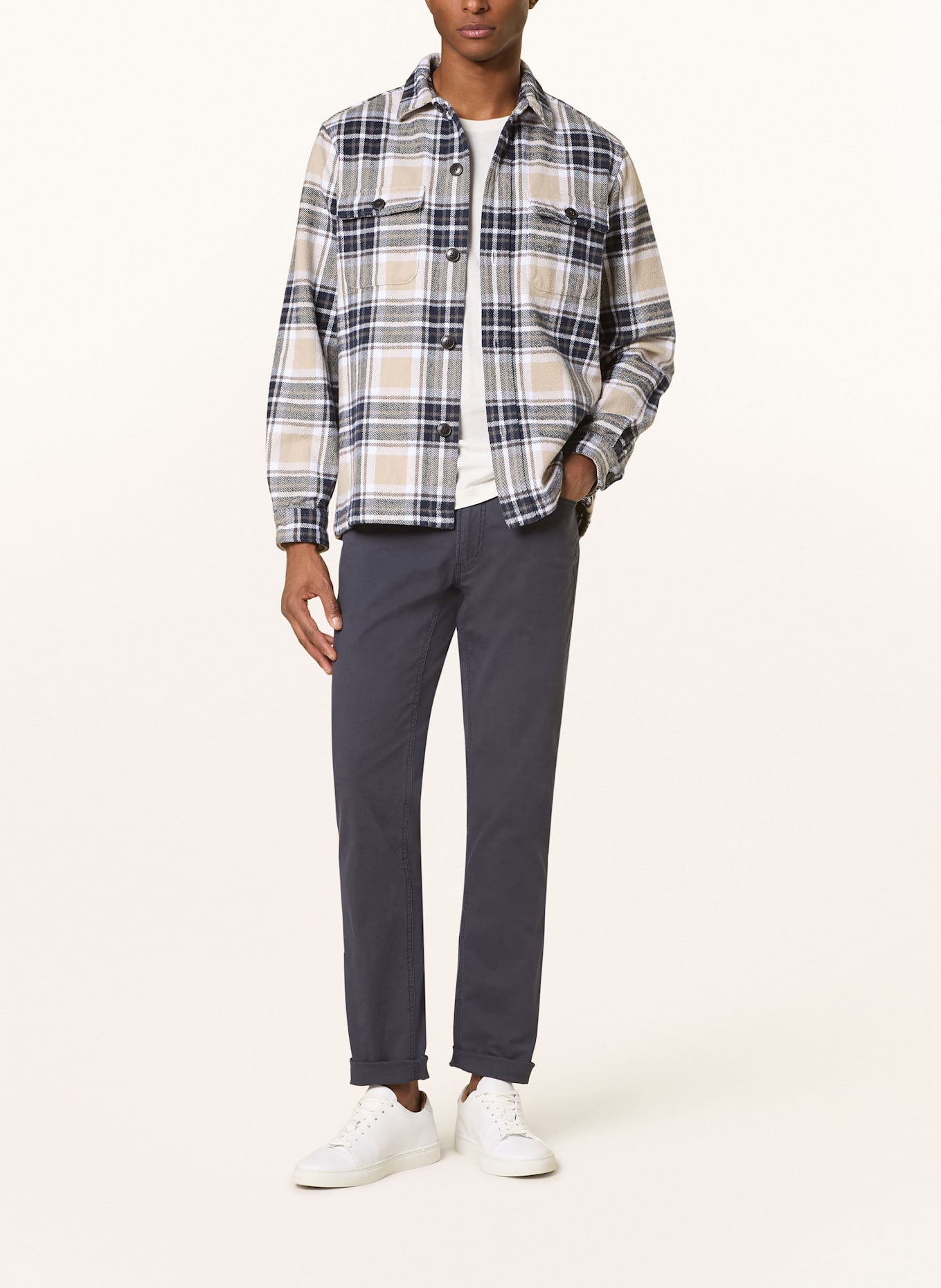 BRAX Hose CHUCK Modern Fit: DUNKELBLAU