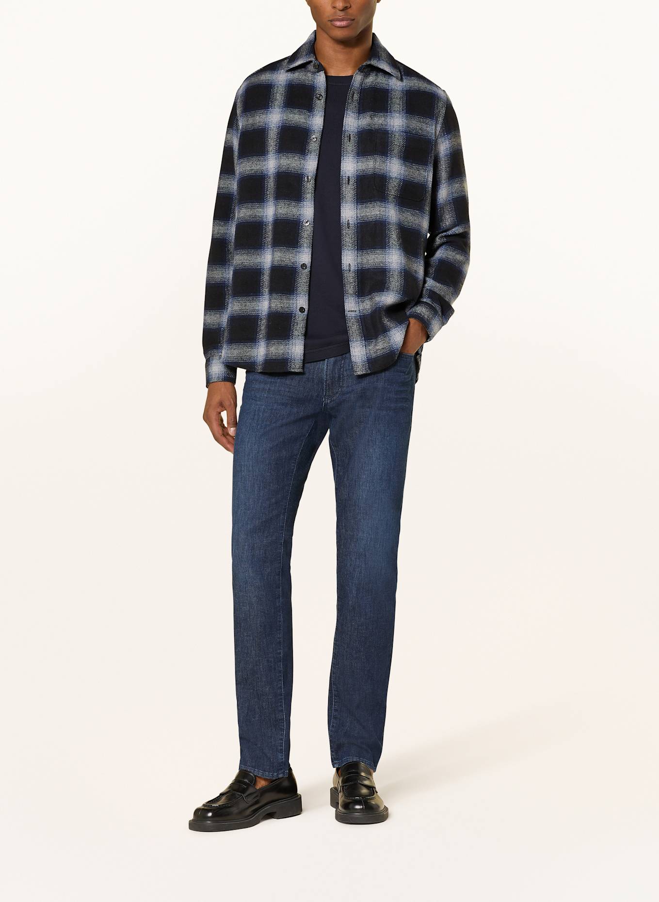 BRAX Jeans CHUCK Modern Fit: 23 DARK BLUE USED