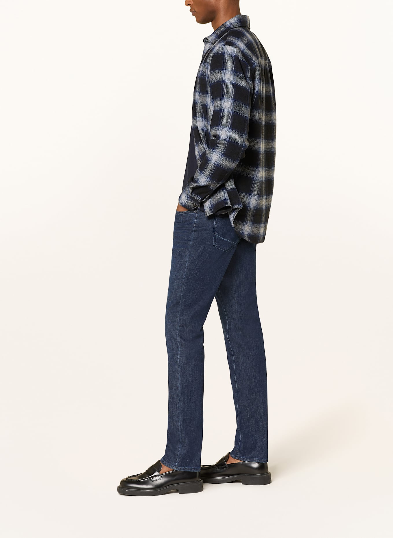 BRAX Jeans CHUCK Modern Fit: 23 DARK BLUE USED