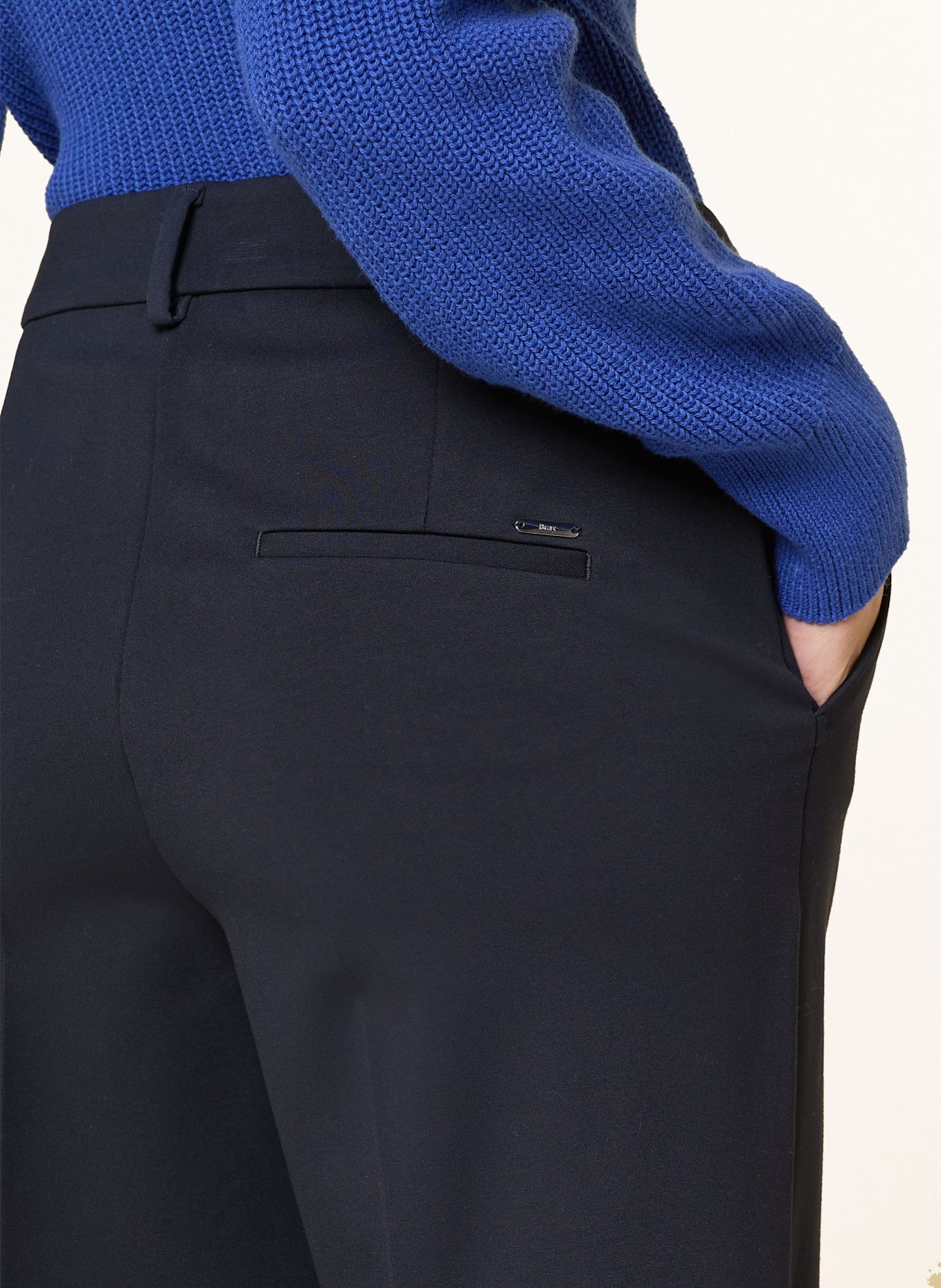 BRAX Marlenehose STYLE.MAINE: DUNKELBLAU