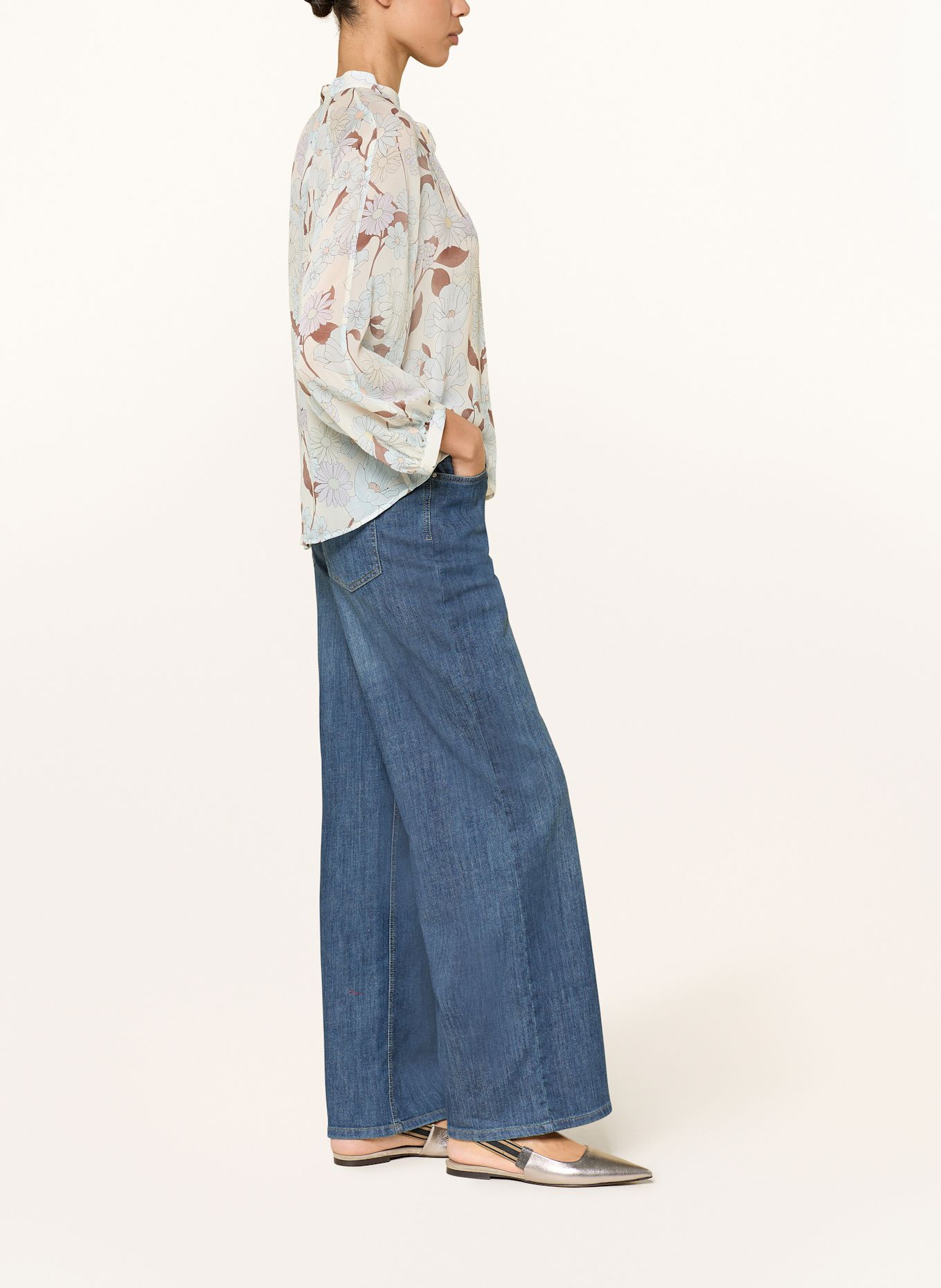 LUISA CERANO Straight Jeans: 256 blue