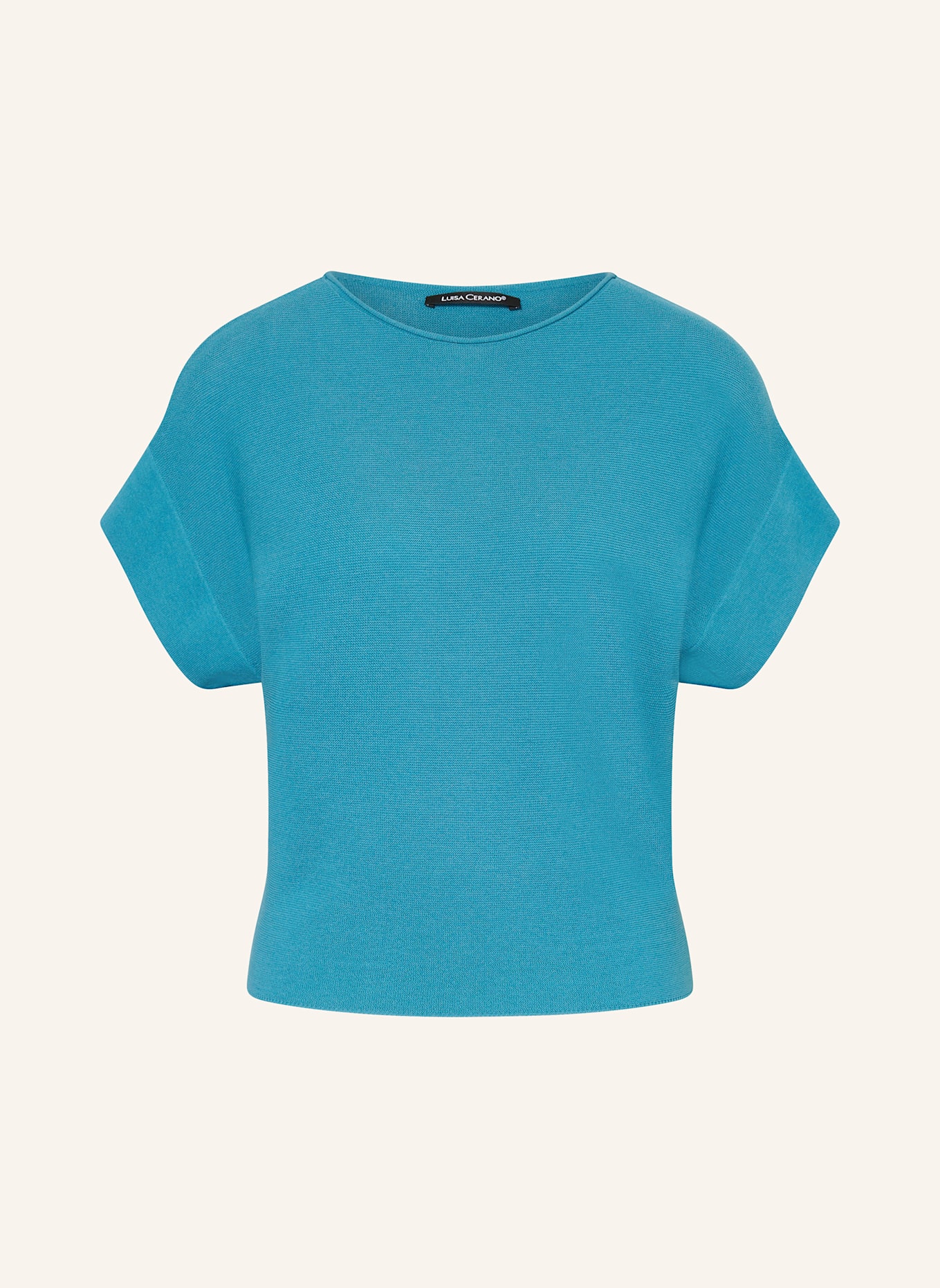 LUISA CERANO Strickshirt: TÜRKIS