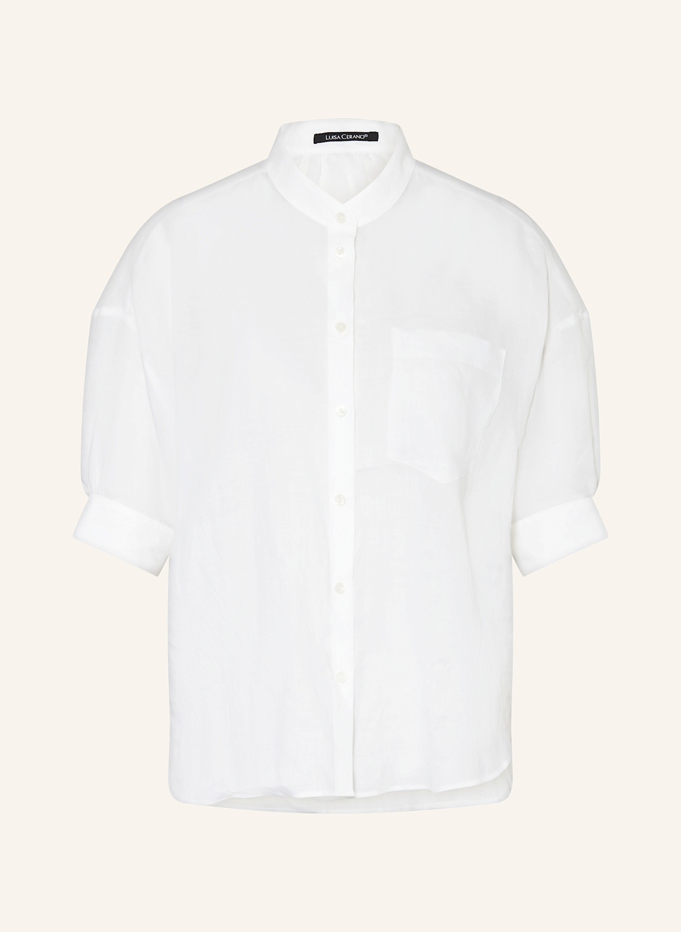 LUISA CERANO Bluse: CREME