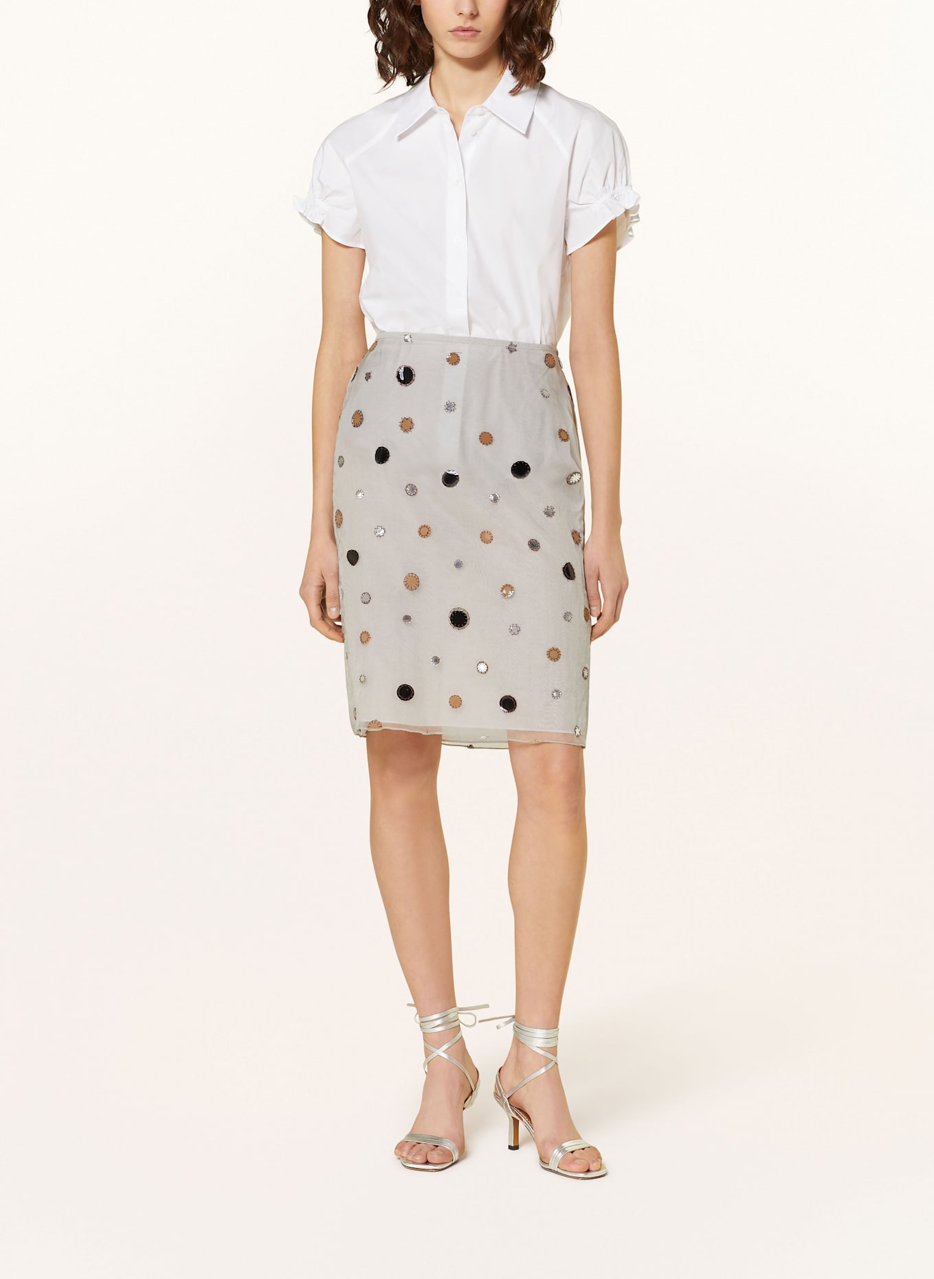 LUISA CERANO Hemdbluse: WEISS