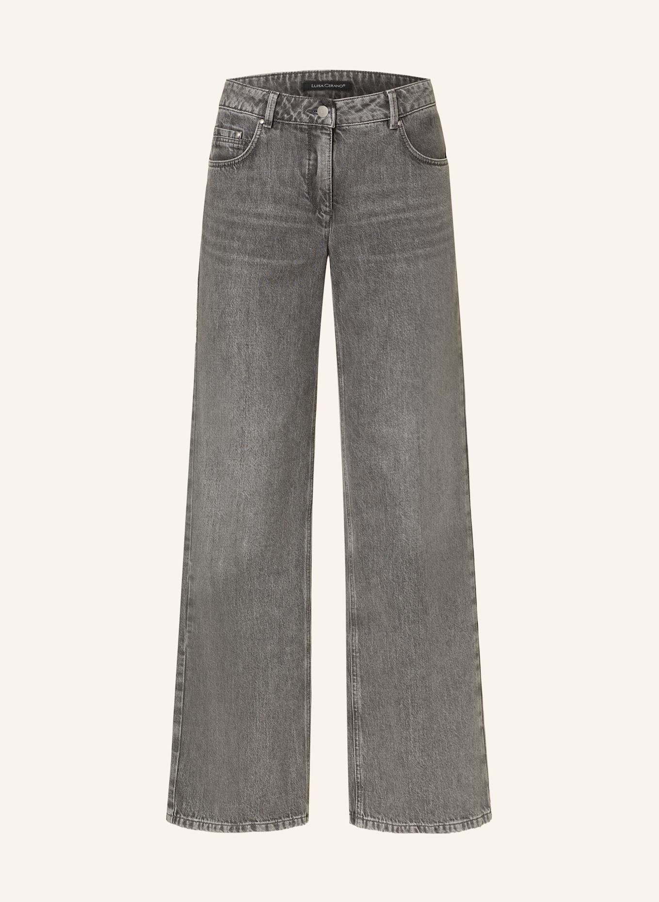 LUISA CERANO Jeans: 1661 cool grey melange