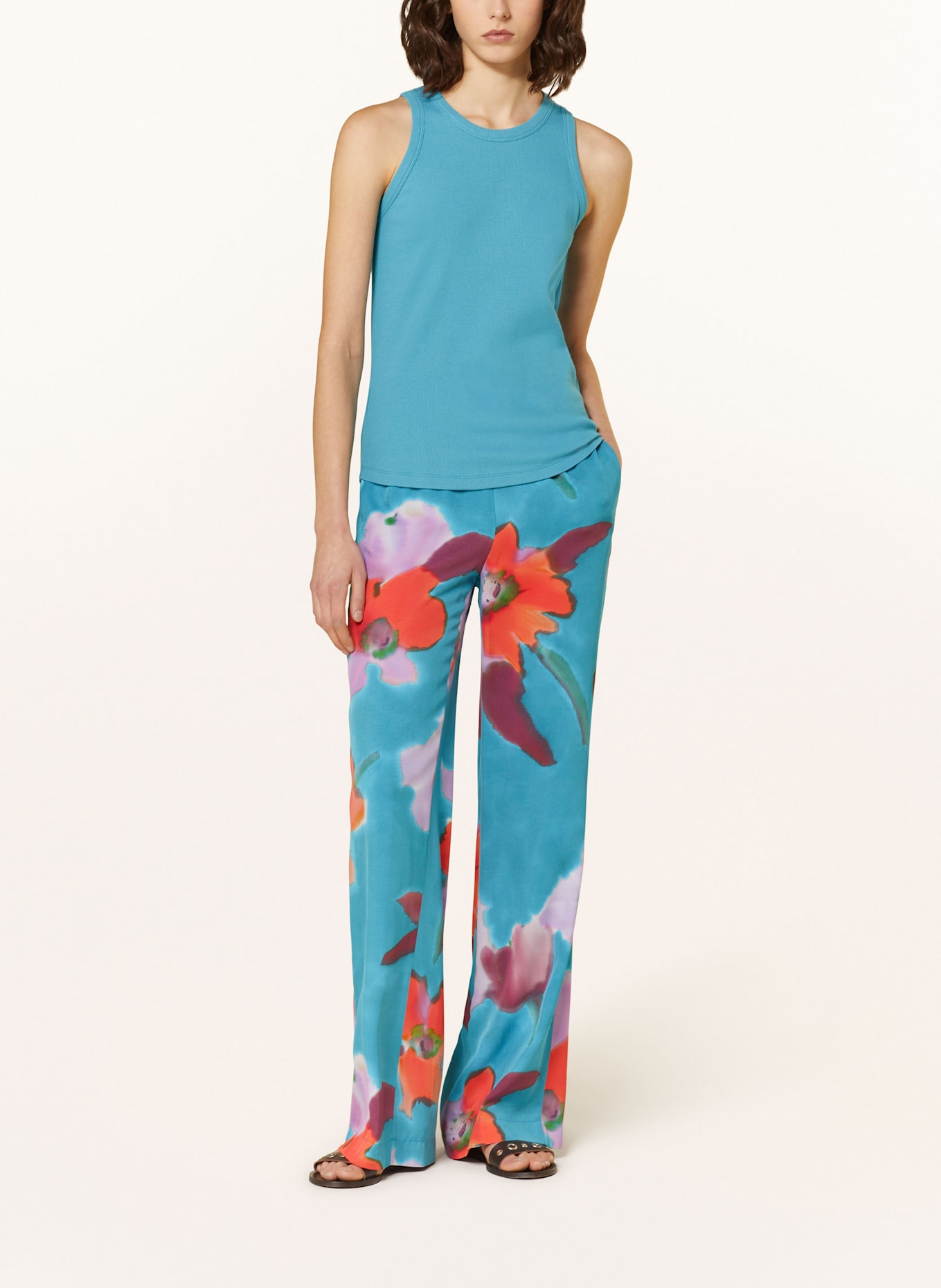 LUISA CERANO Top: LIGHT BLUE