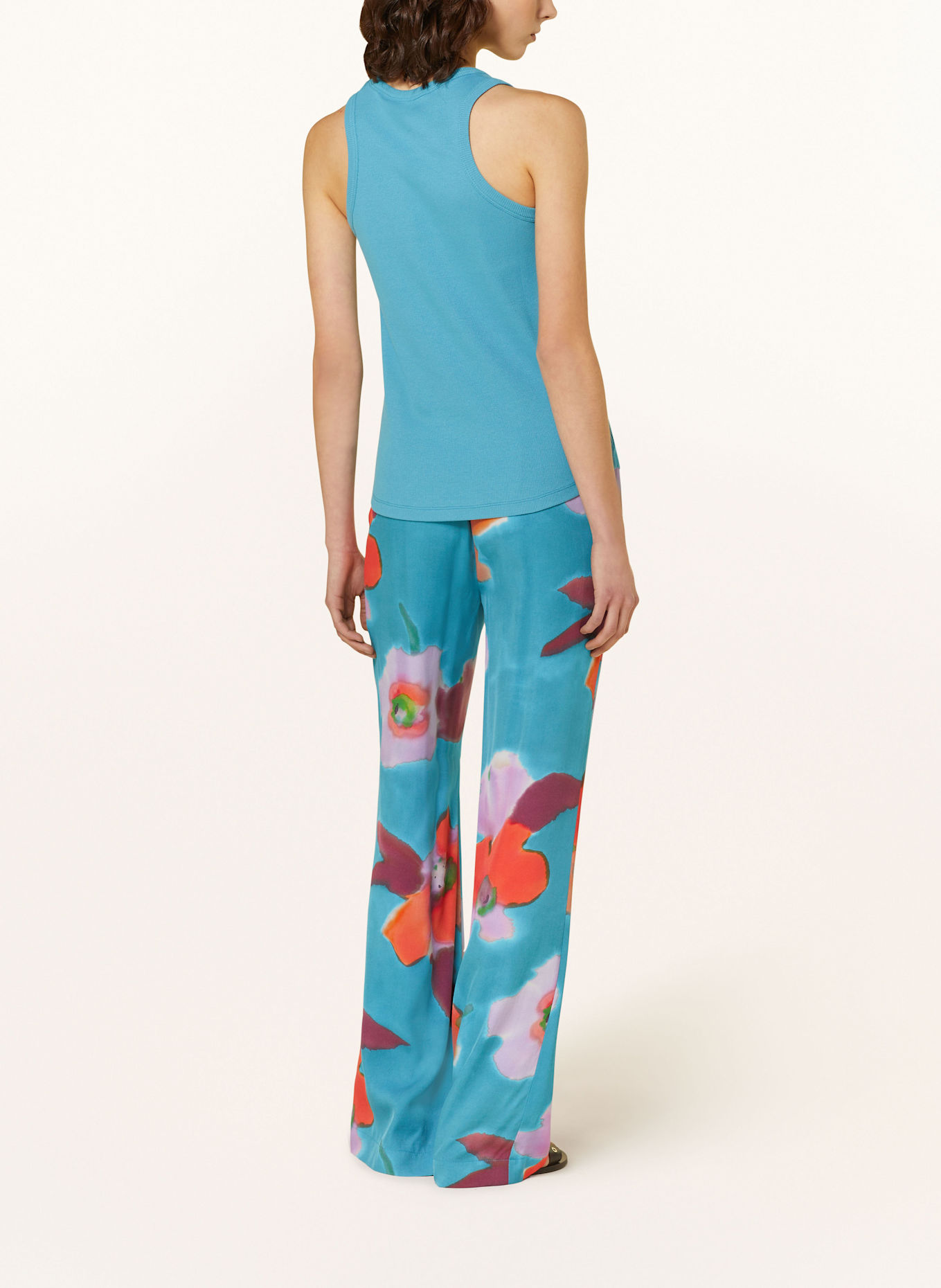 LUISA CERANO Top: LIGHT BLUE