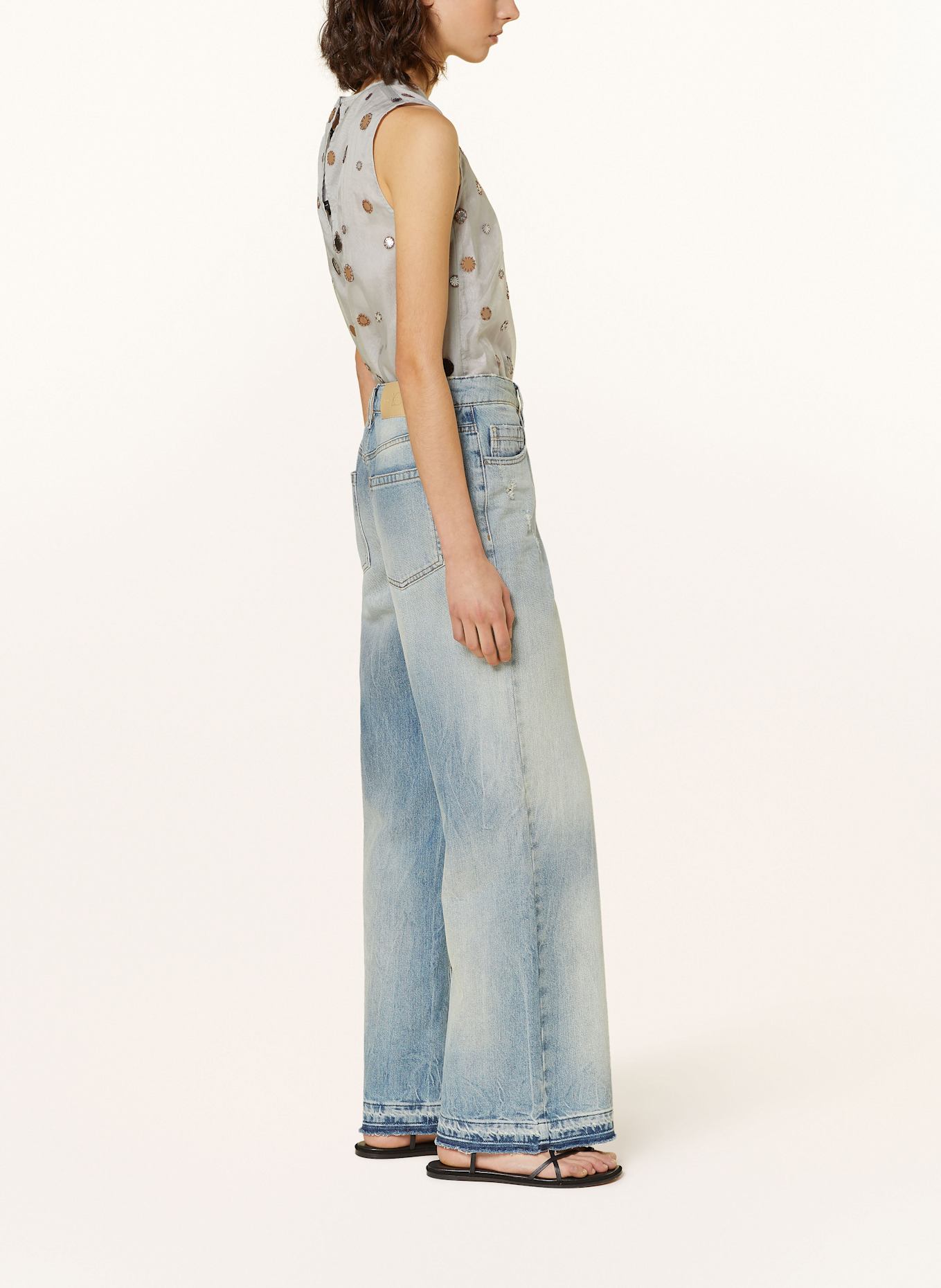 LUISA CERANO Jeans: 234 denim blue
