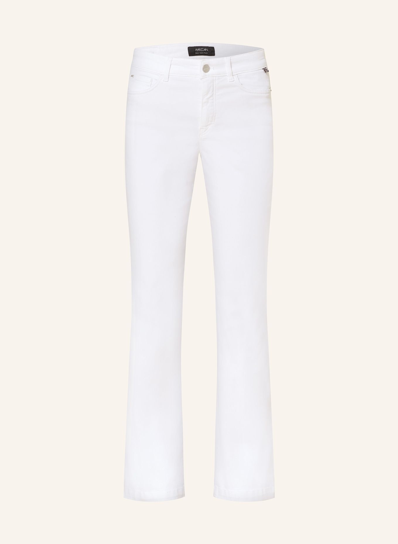 MARC CAIN Jeansy FARO: 100 WHITE