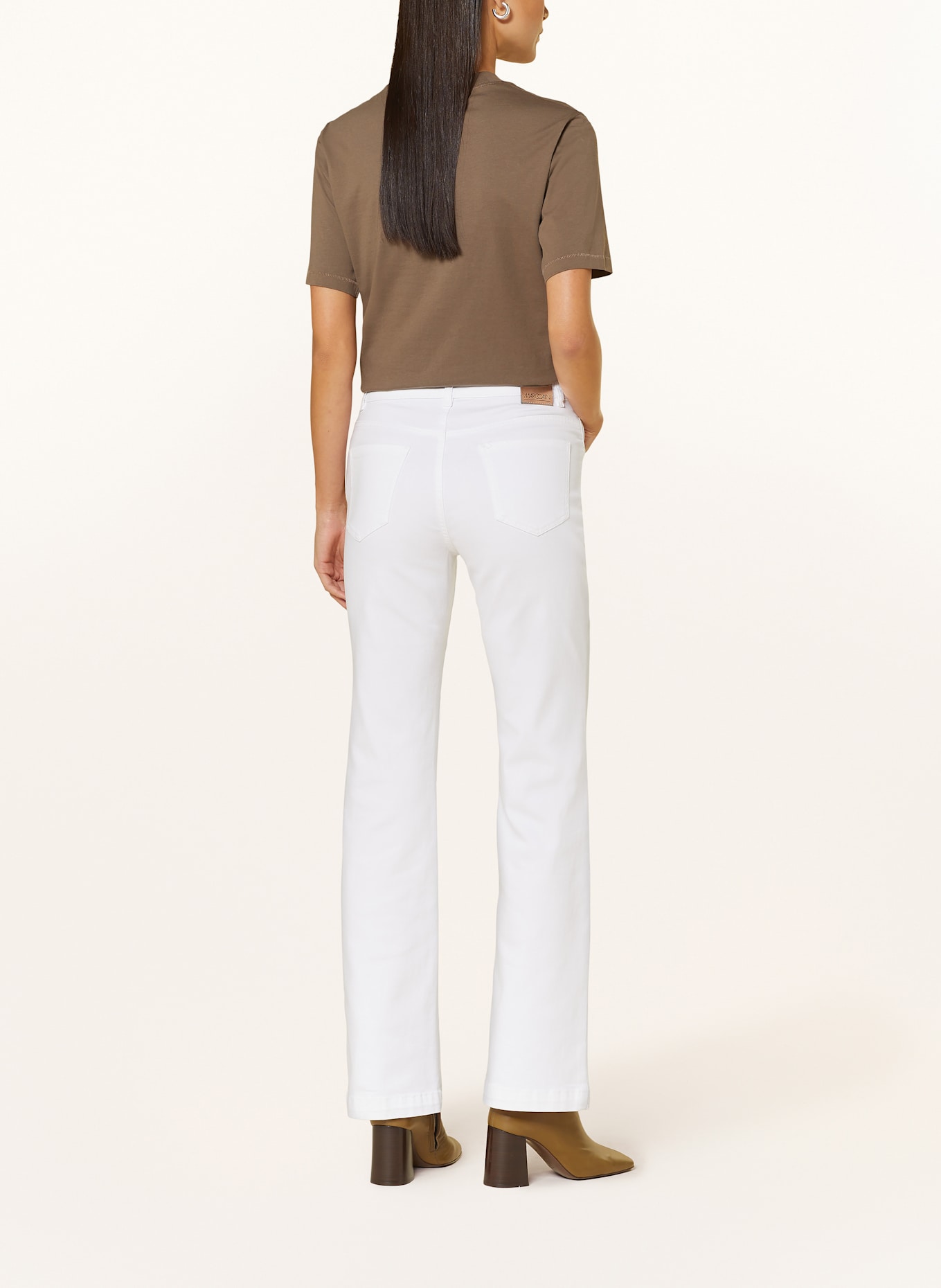 MARC CAIN Jeansy FARO: 100 WHITE