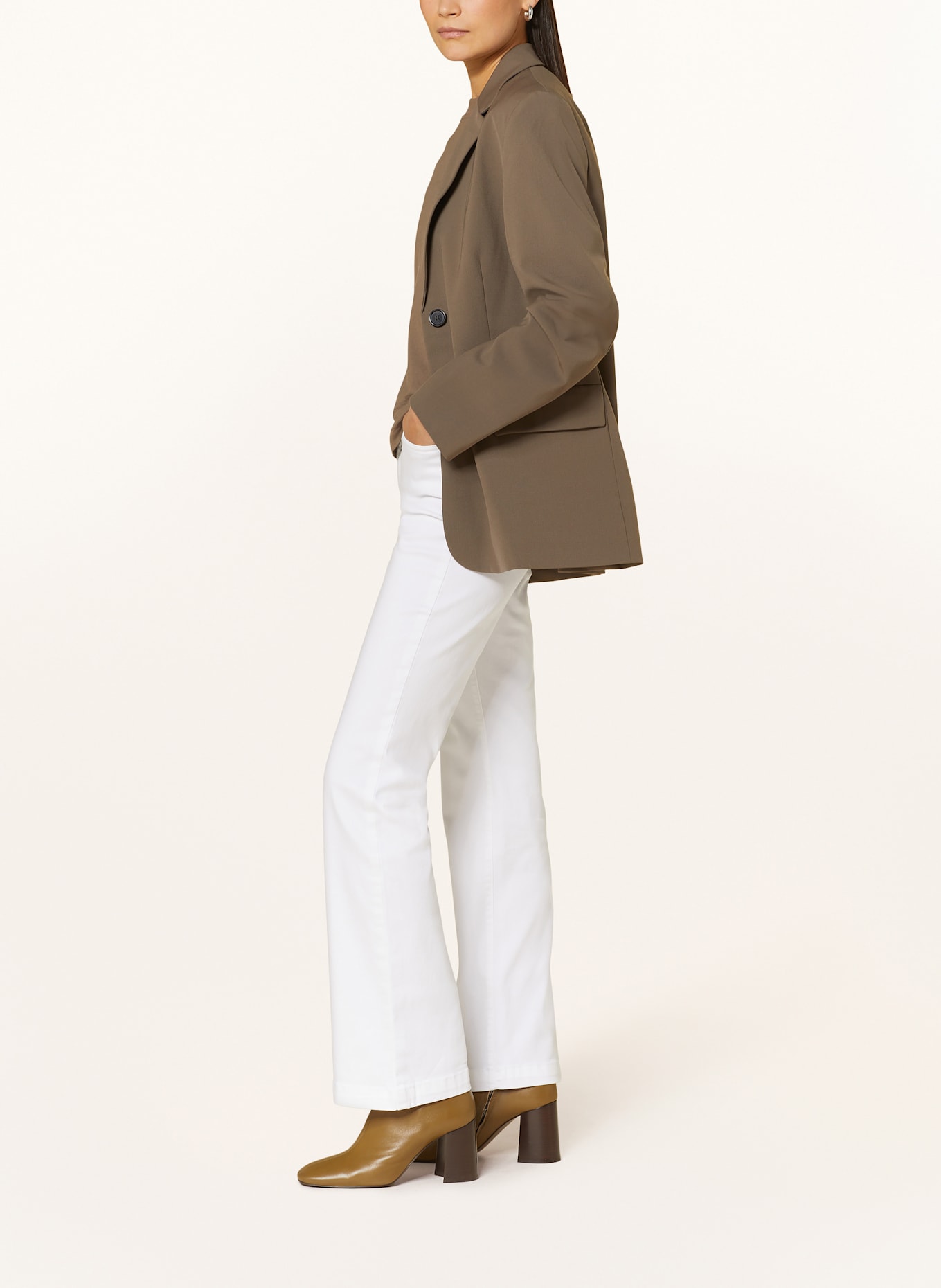 MARC CAIN Jeansy FARO: 100 WHITE