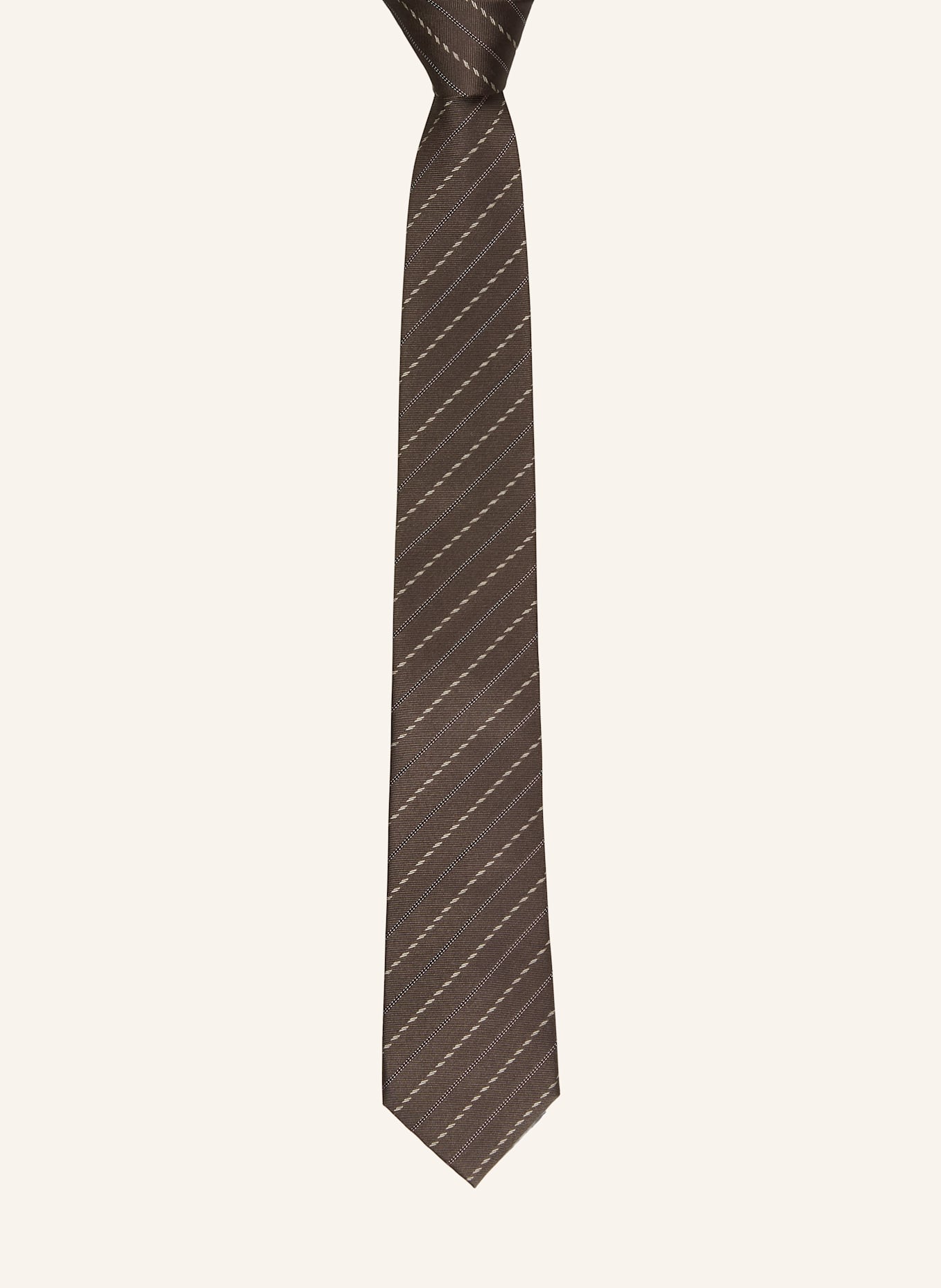 JOOP! Tie JTIE: BROWN / CREAM
