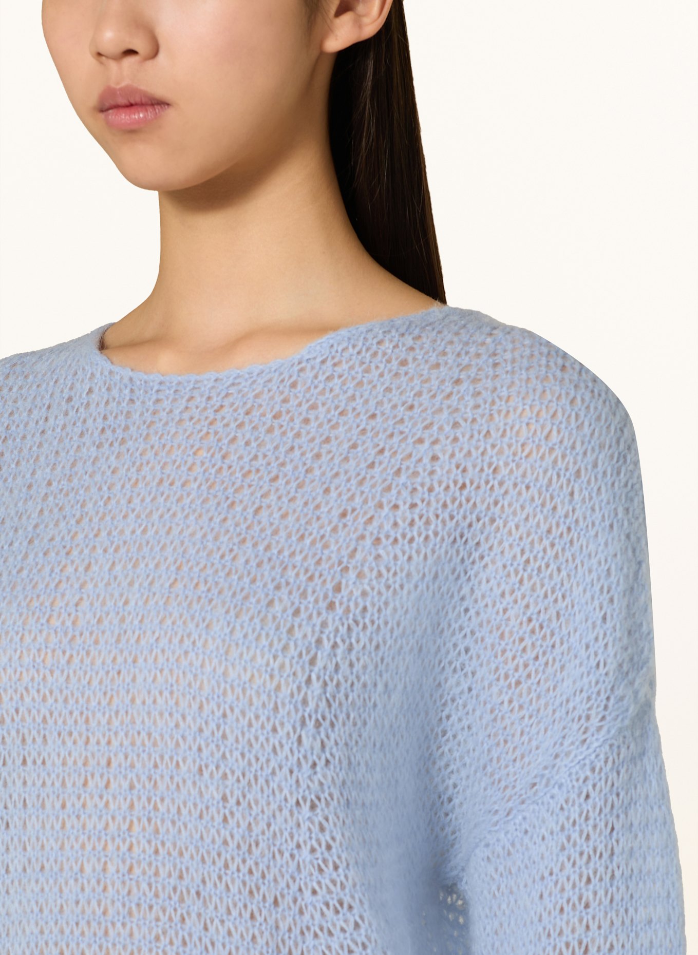 JOOP! Svetr KAGAMI s alpakou: TMAVĚ MODRÁ