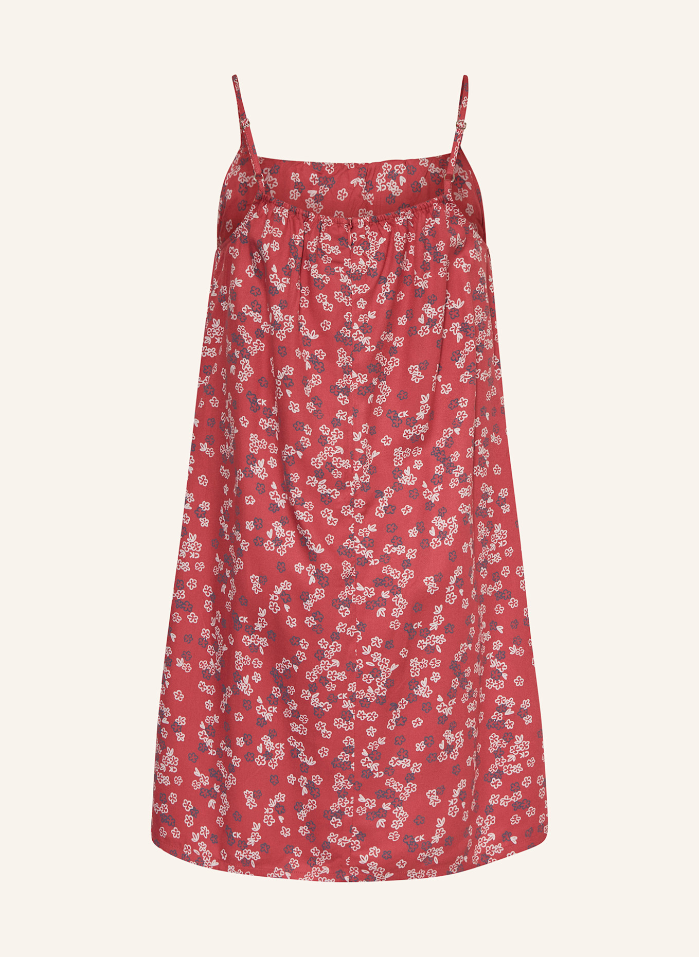 Calvin Klein Kleid: ROT/ BLAU/ ECRU