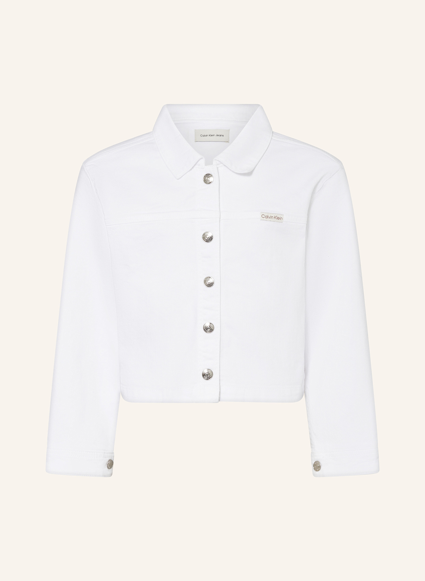 Calvin Klein Jeansjacke: WEISS