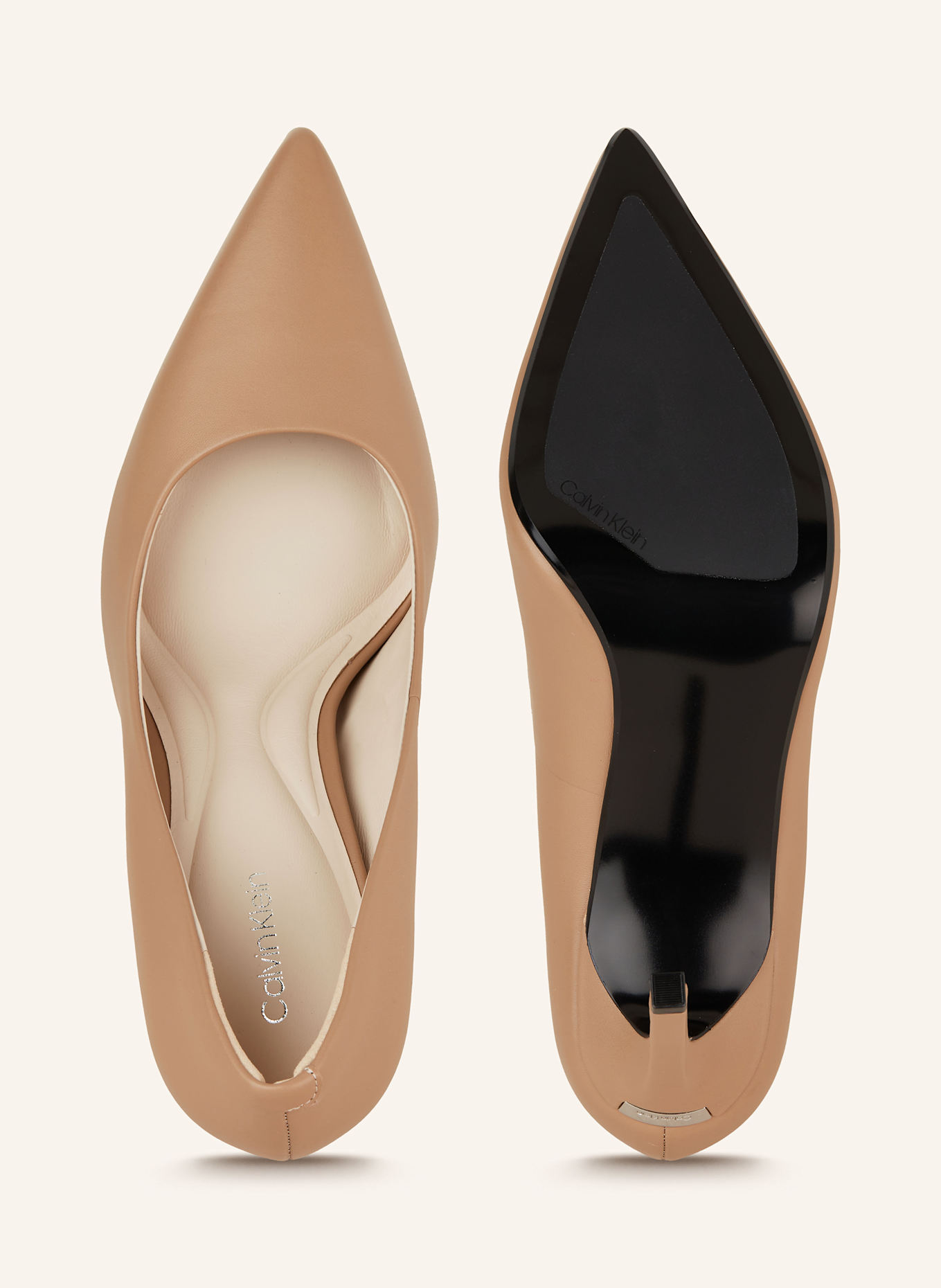 Calvin Klein Pumps: CAMEL