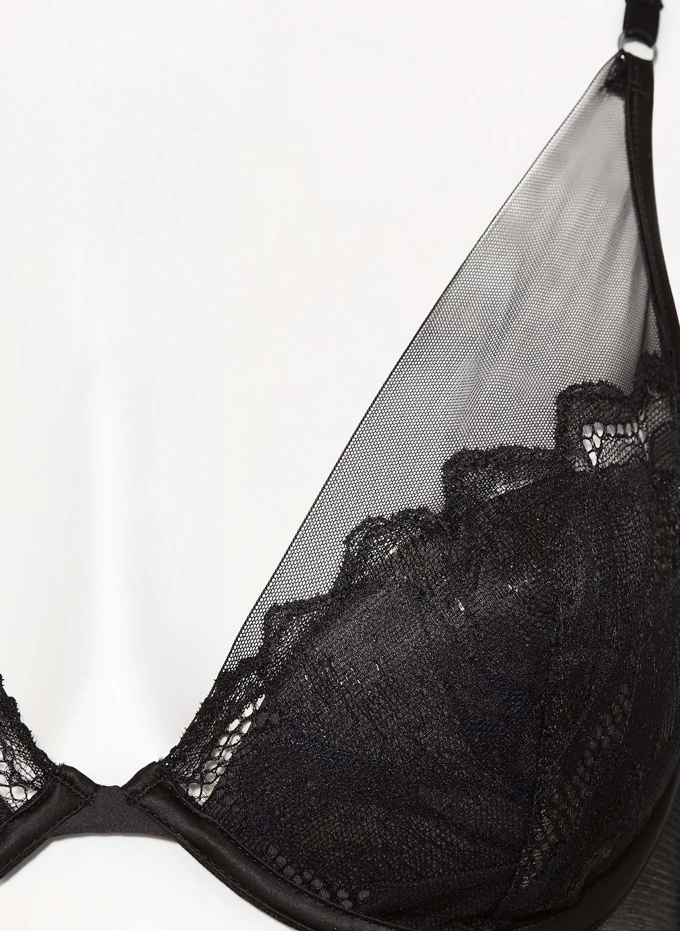 Calvin Klein Bügel-BH CK BLACK FLORAL LACE: SCHWARZ