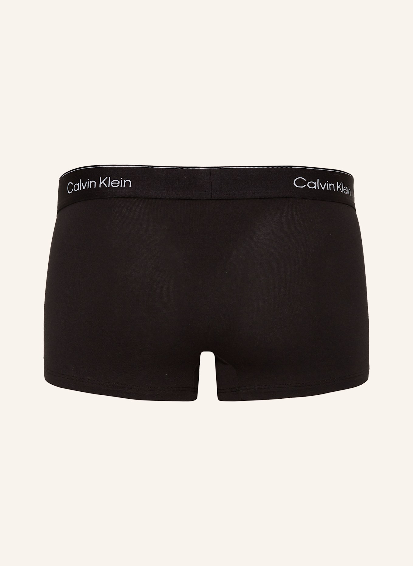 Calvin Klein 3er-Pack Boxershorts ICON COTTON STRETCH Low Rise, Farbe: SCHWARZ (Bild 2)