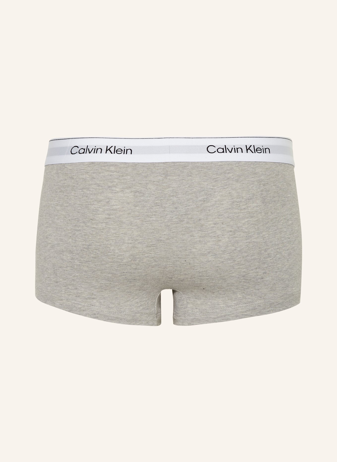 Calvin Klein 3er-Pack Boxershorts ICON COTTON STRETCH Low Rise, Farbe: SCHWARZ/ WEISS/ GRAU (Bild 2)