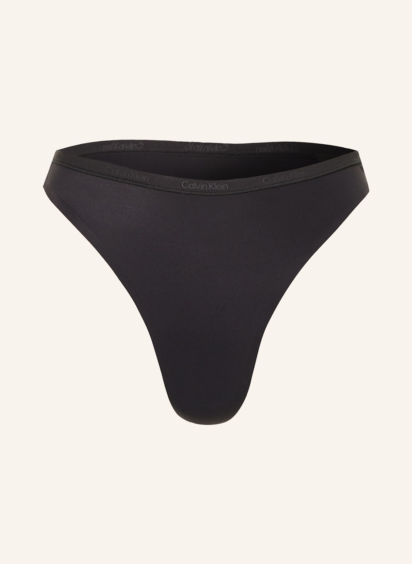 Calvin Klein String PERFECTLY FIT: SCHWARZ