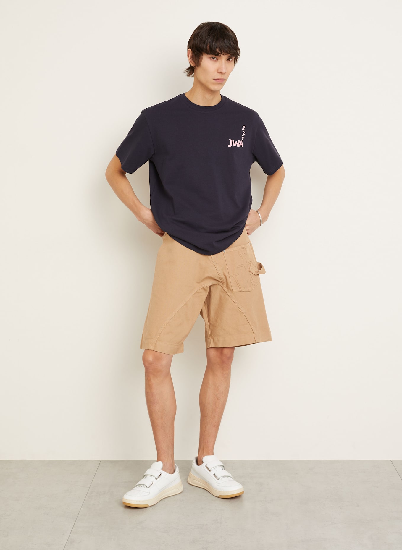 JW ANDERSON T-shirt: DARK BLUE