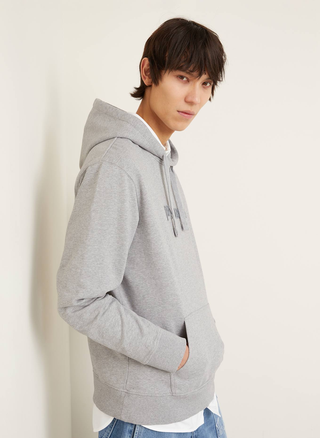 JW ANDERSON Hoodie: GRAU