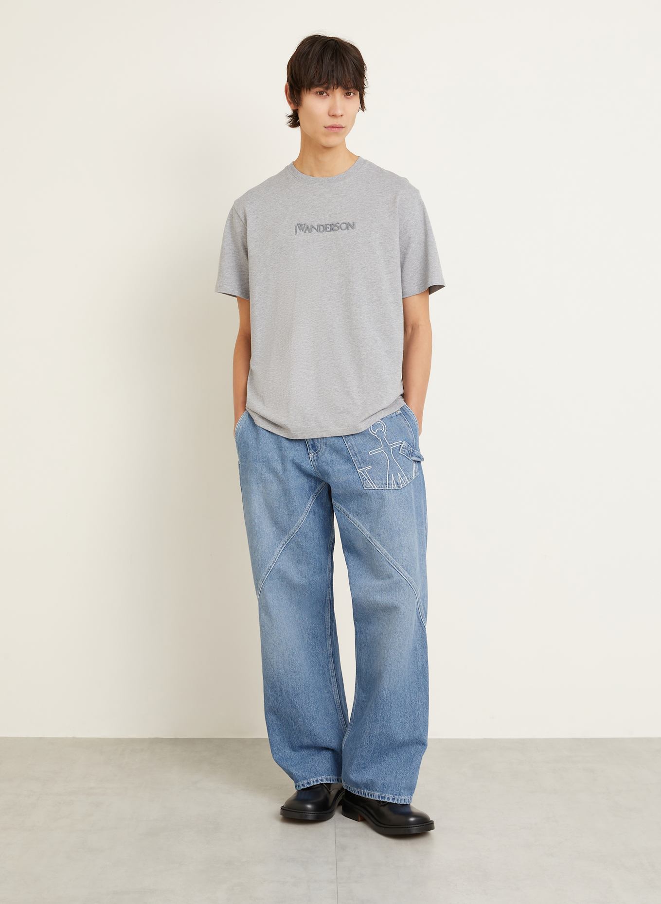 JW ANDERSON T-Shirt: GRAU