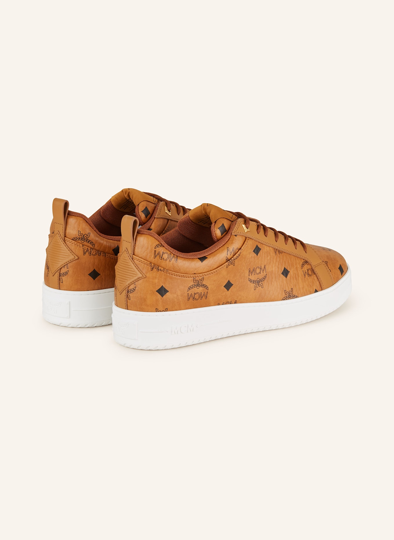 MCM Sneakersy NEO: CO COGNAC