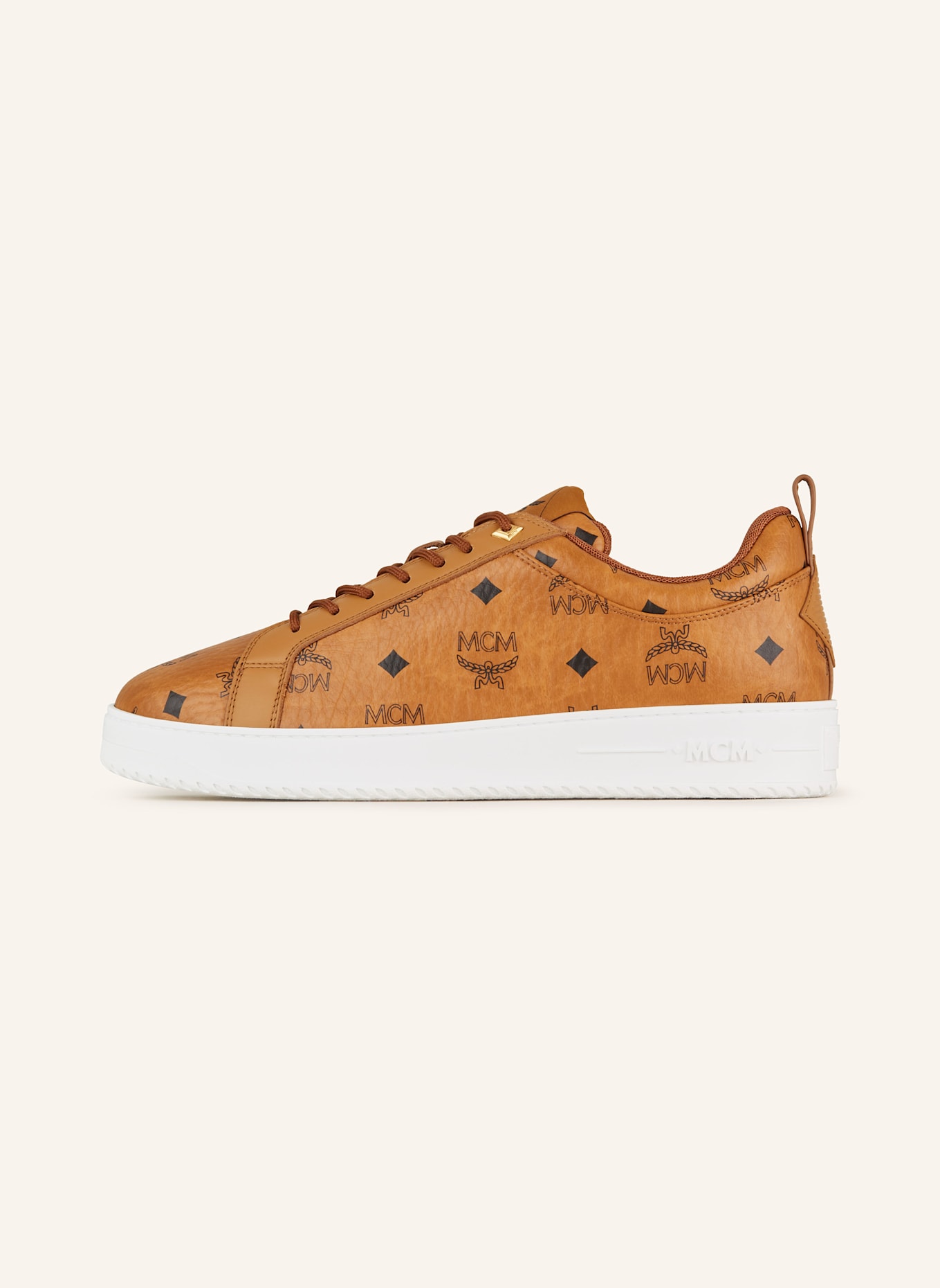 MCM Sneakersy NEO: CO COGNAC