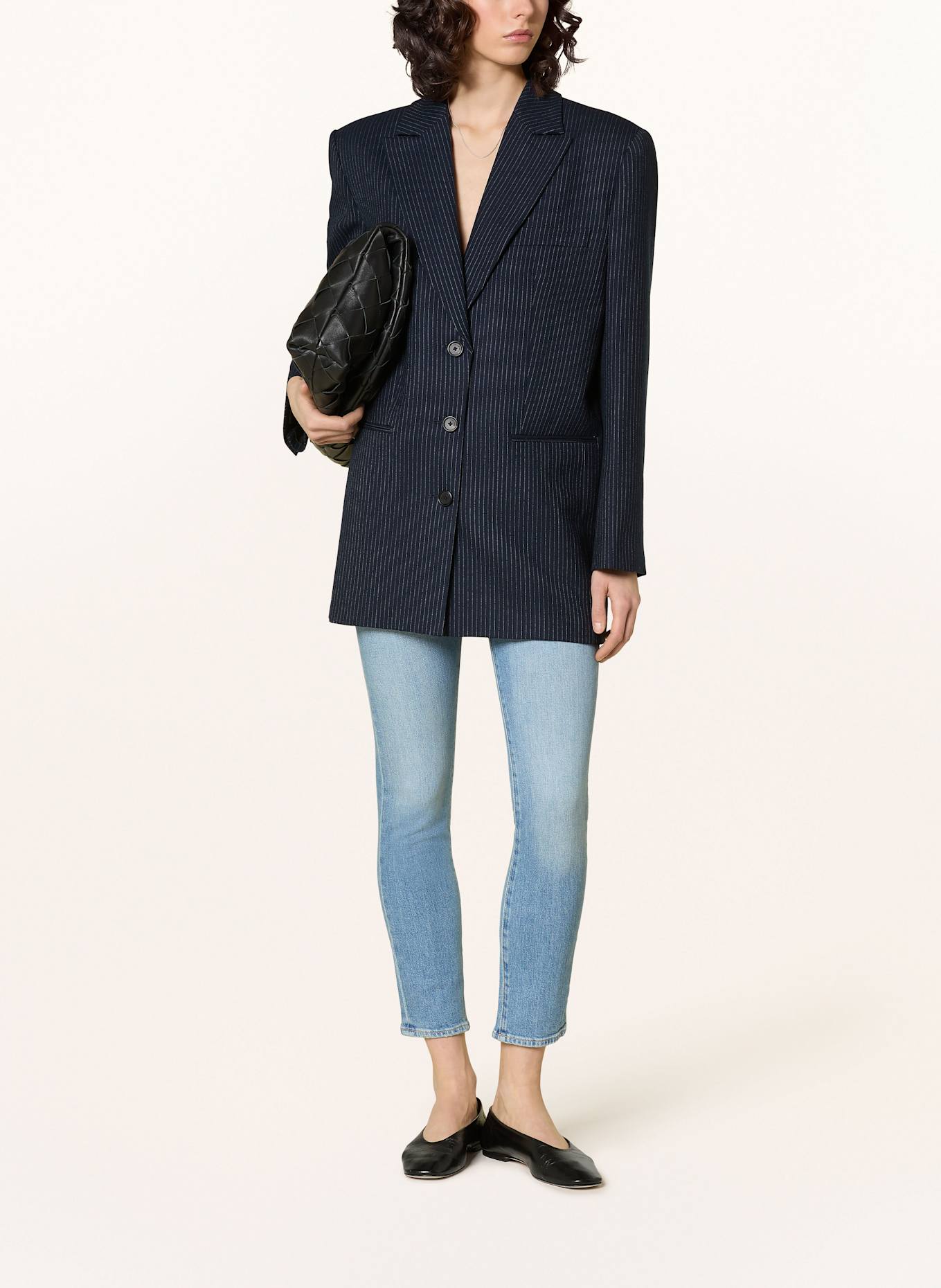 AG Jeans Jeans PRIMA: Nudie Jeans Co Jeans 'Grim Tim' nero denim