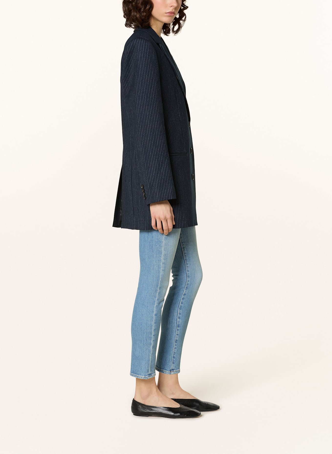 AG Jeans Jeans PRIMA: Nudie Jeans Co Jeans 'Grim Tim' nero denim